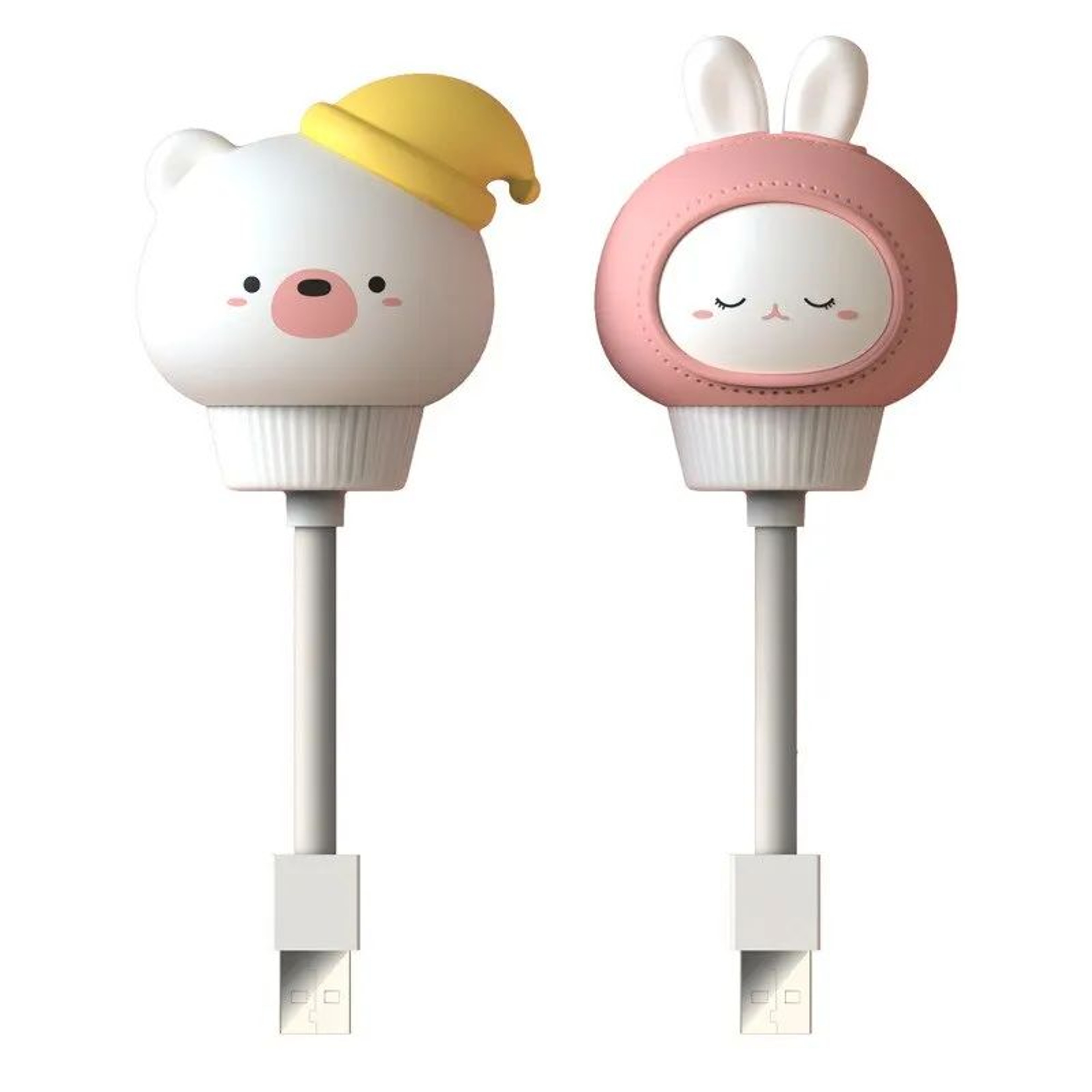 USB Cartoon LED Night Light With Remote Control 5