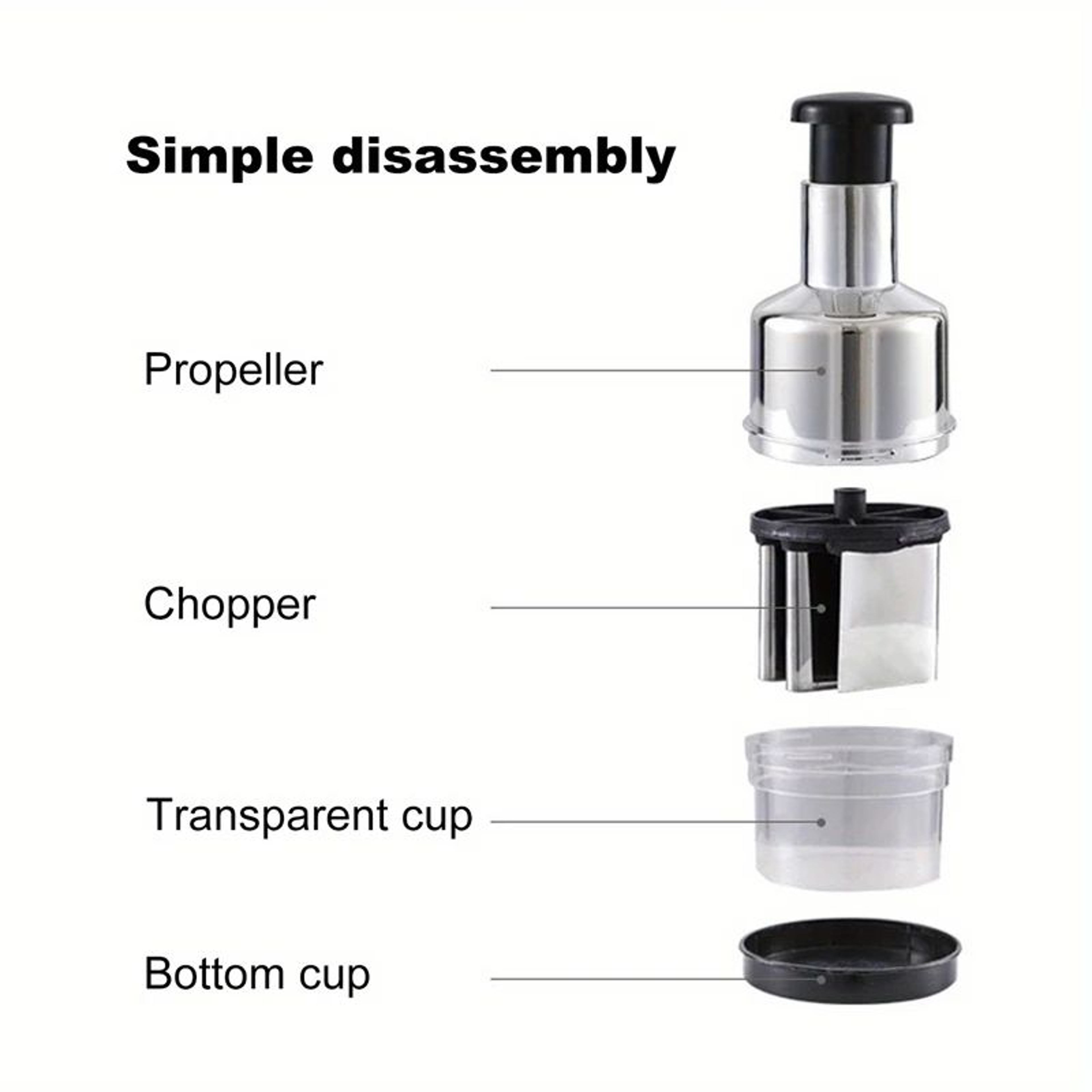 Manual Garlic Press And Crusher Kitchen Tool 3