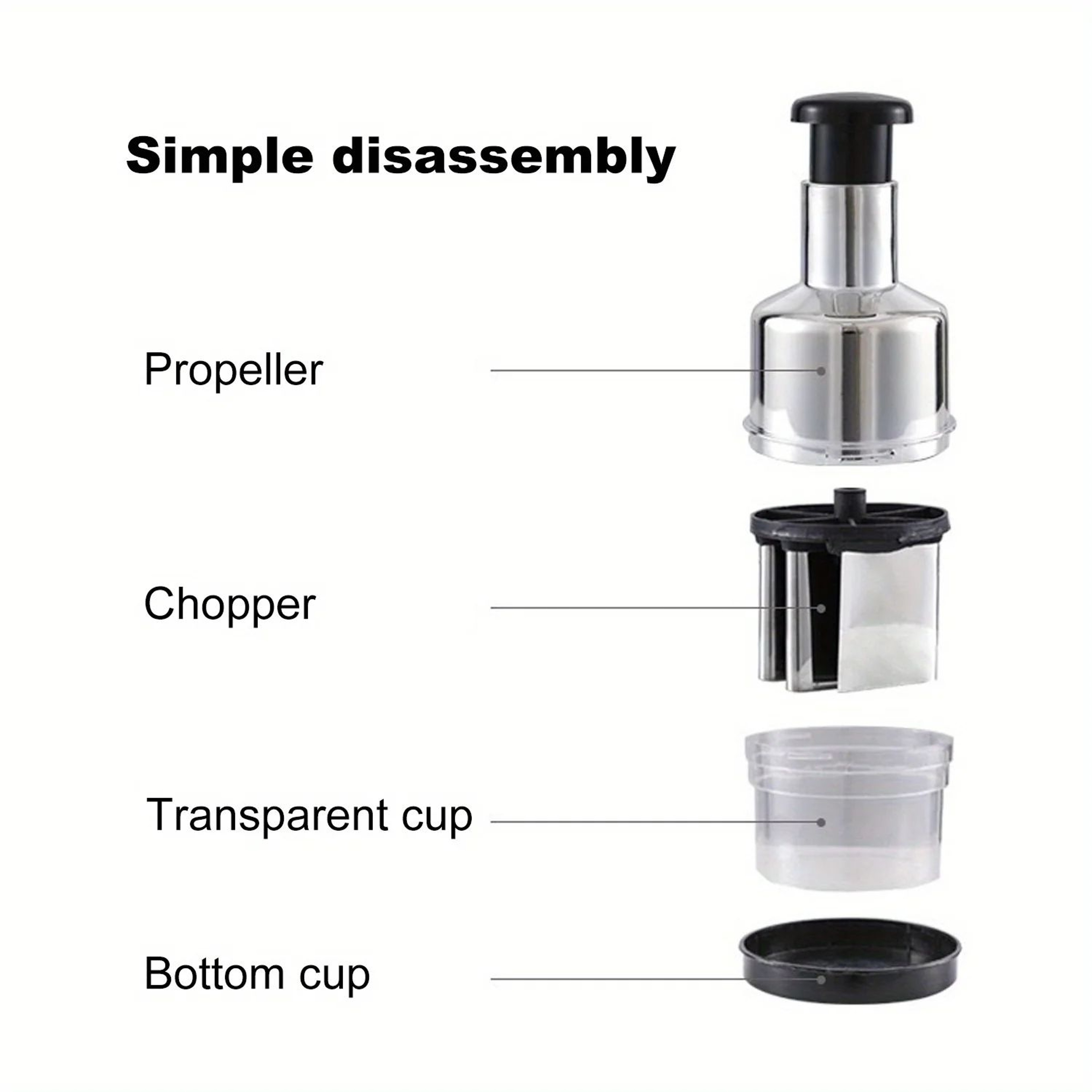 Manual Garlic Press And Crusher Kitchen Tool 11