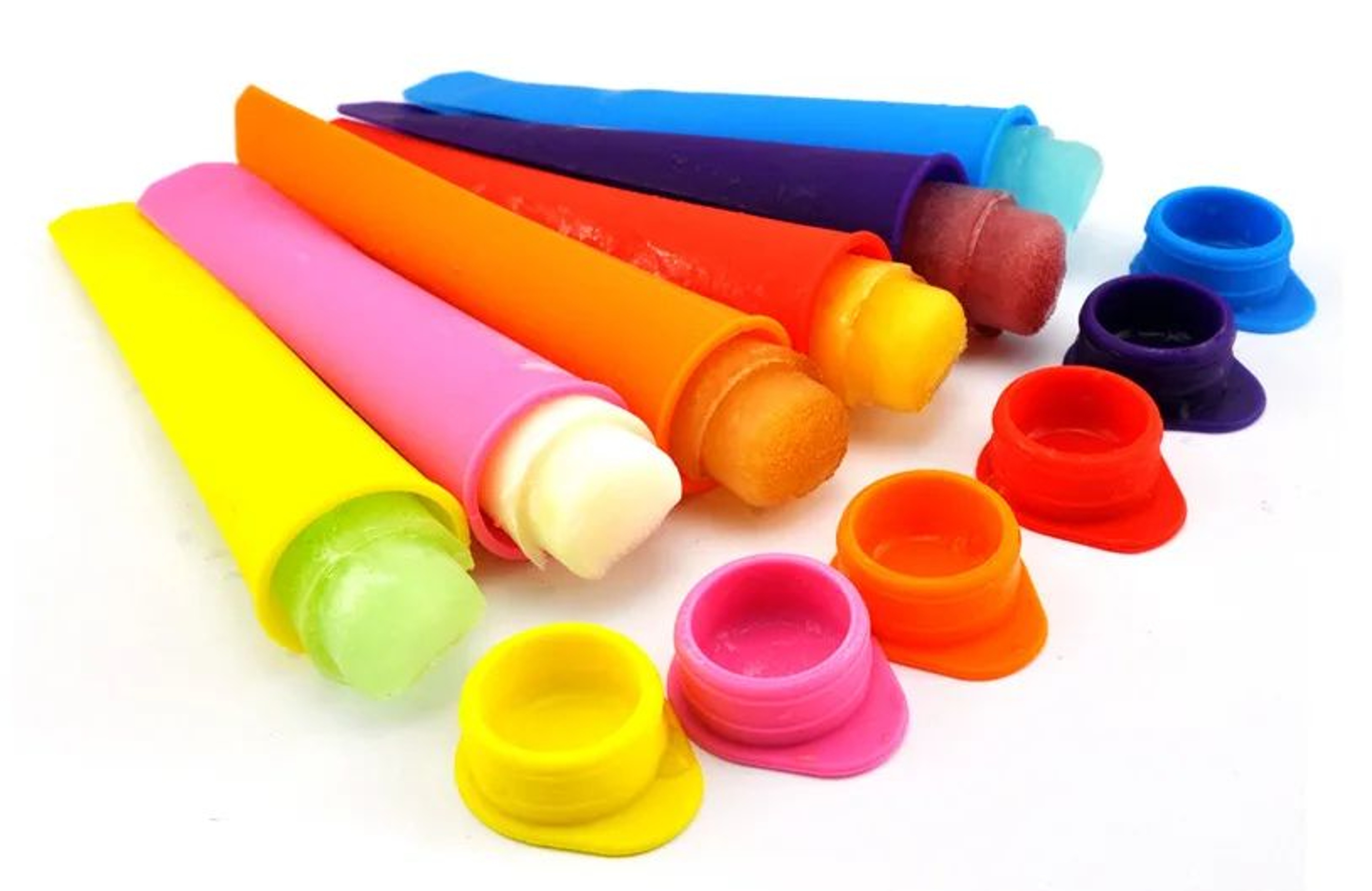 5Piece Silicone Popsicle Maker Set 10