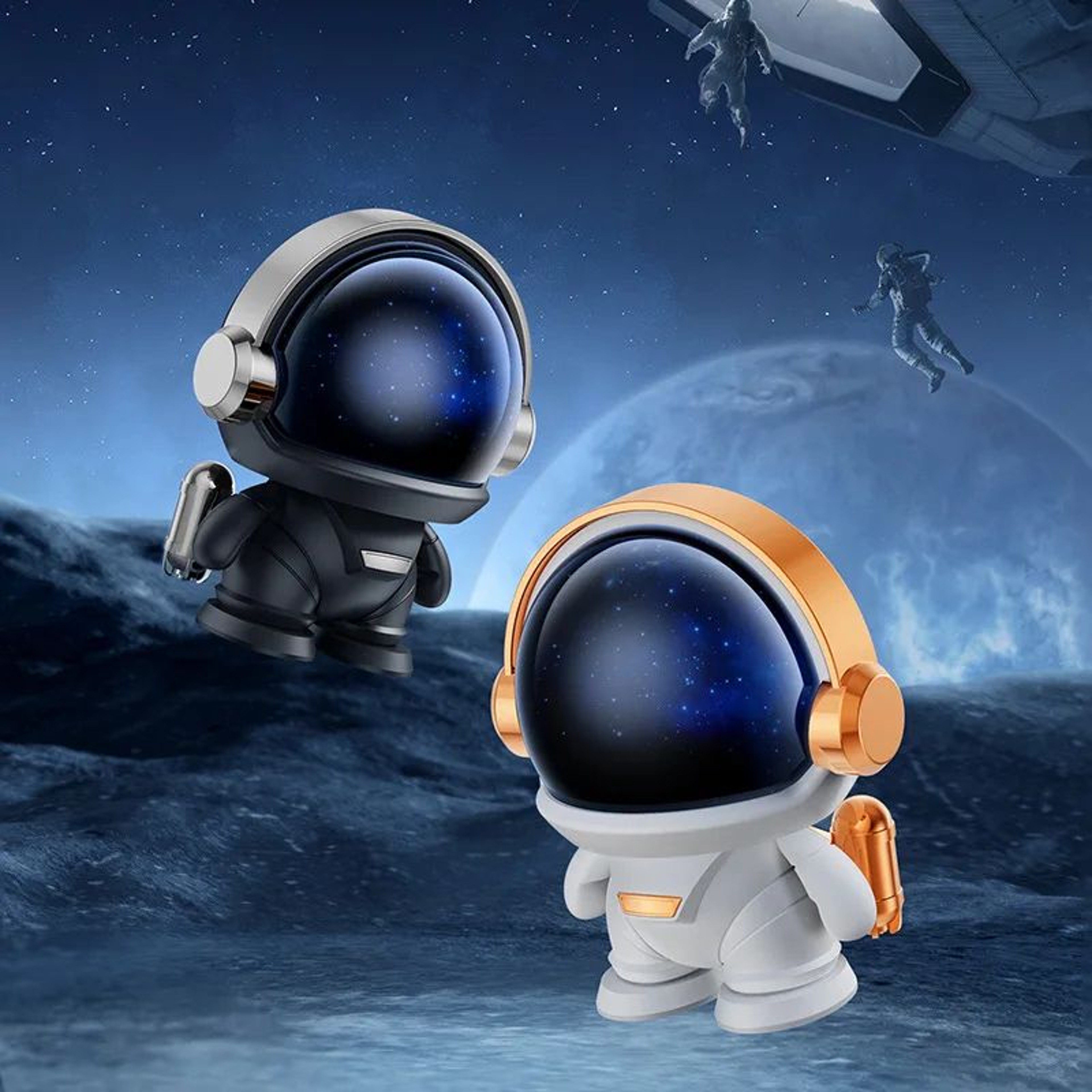 Space Robot Bluetooth Mini Subwoofer Speaker 2