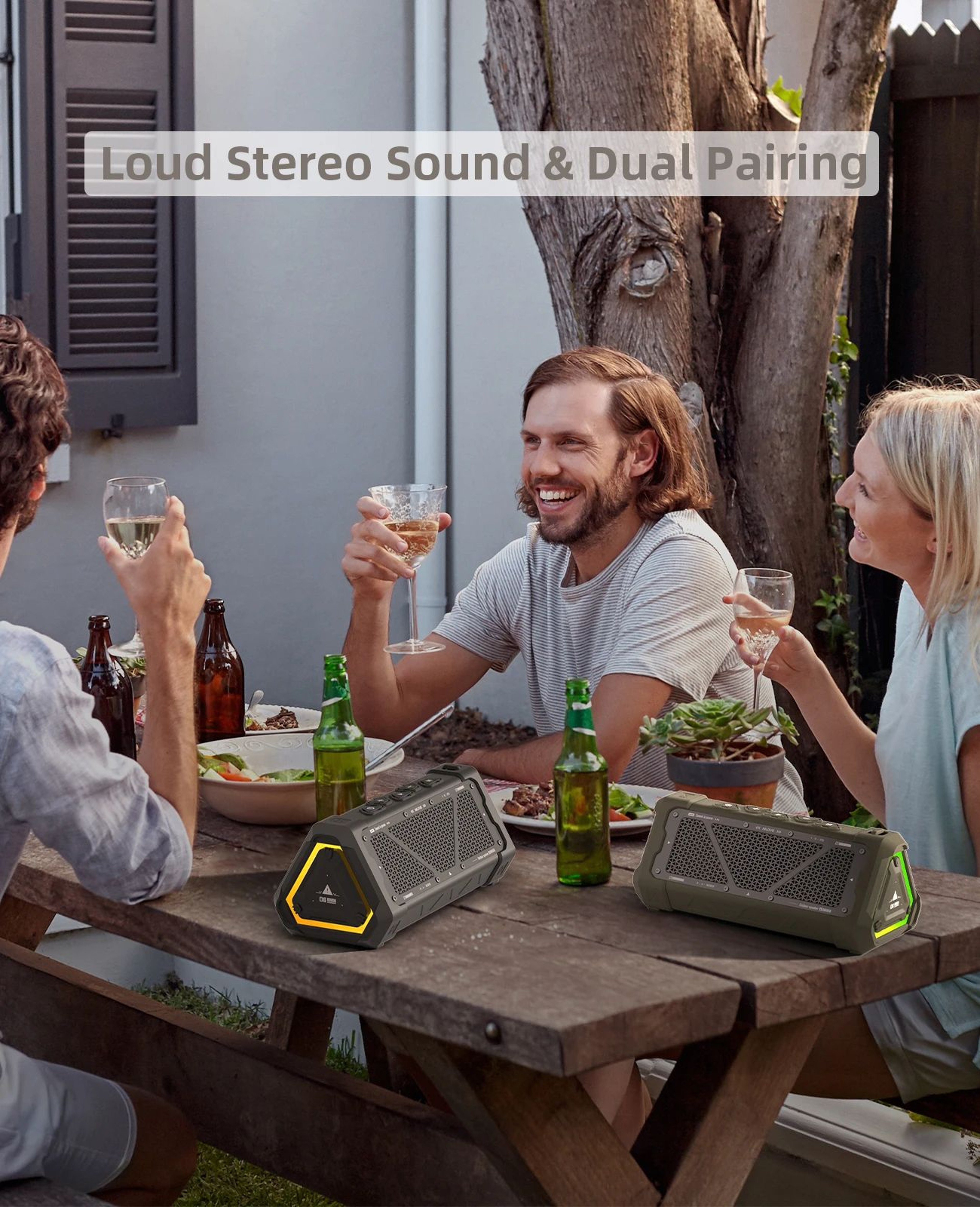 MLOVE P3 40W Outdoor Bluetooth Speaker 3