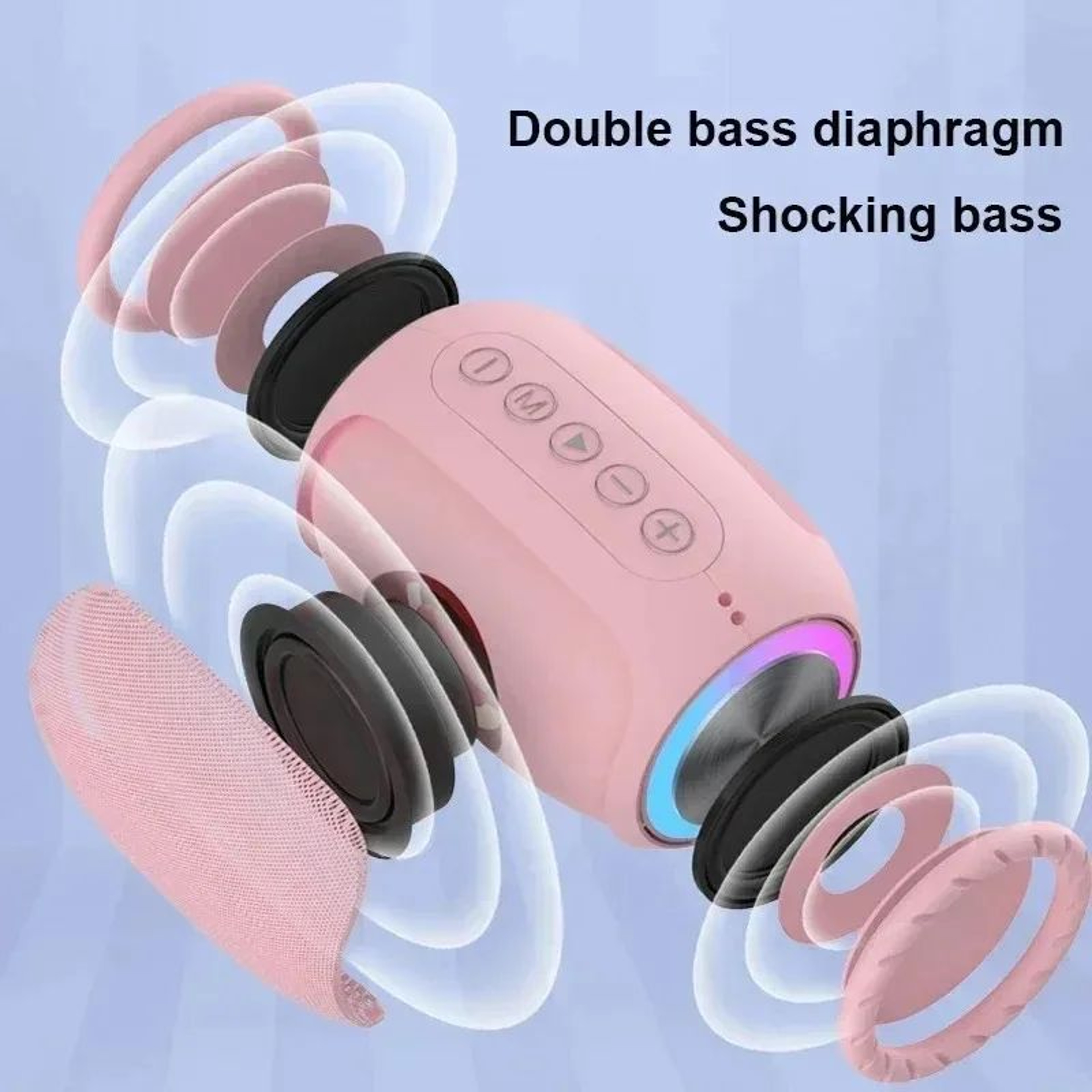 10W Waterproof Portable Bluetooth Speaker 3