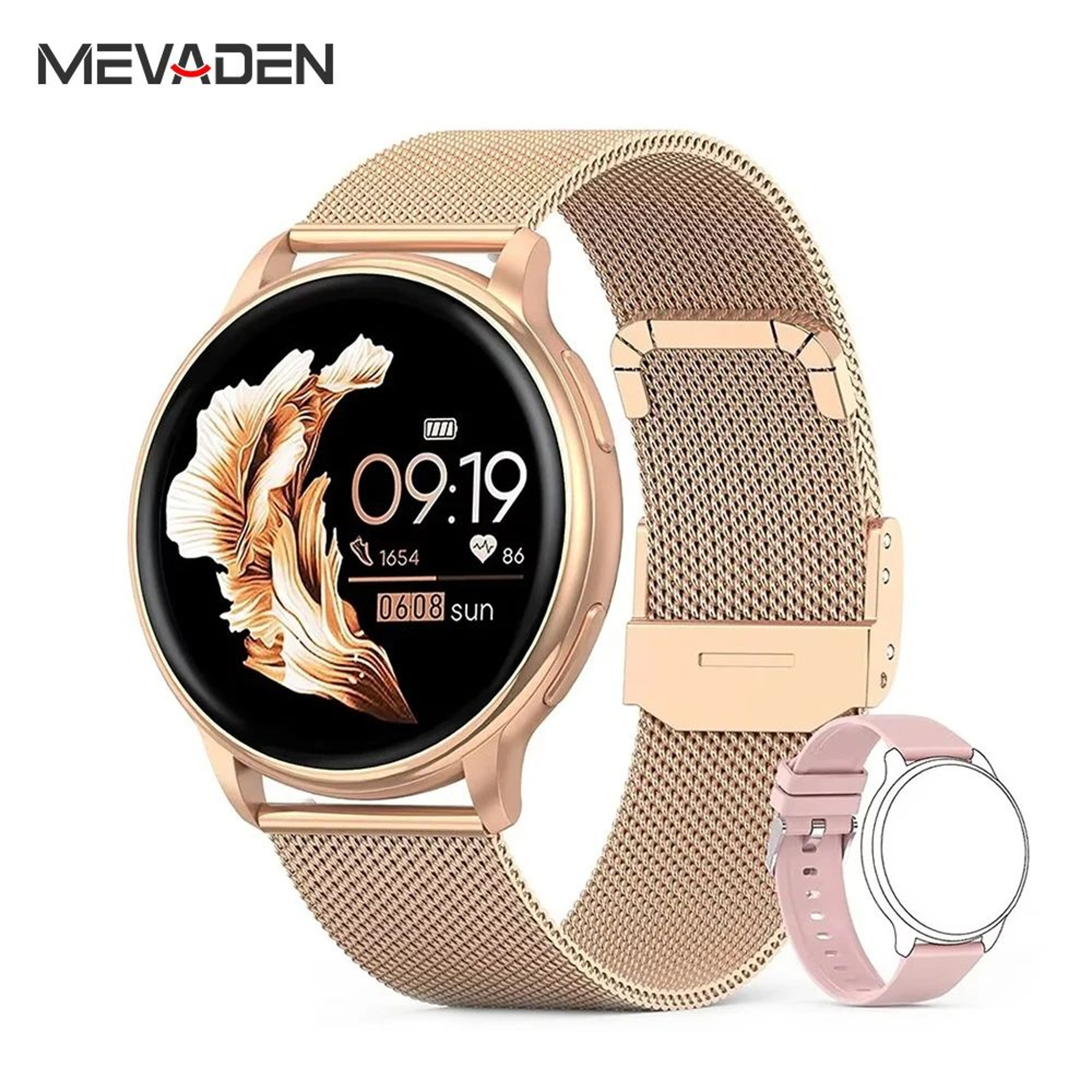MEVADEN Y22 Bluetooth Calling Fitness Smartwatch 0