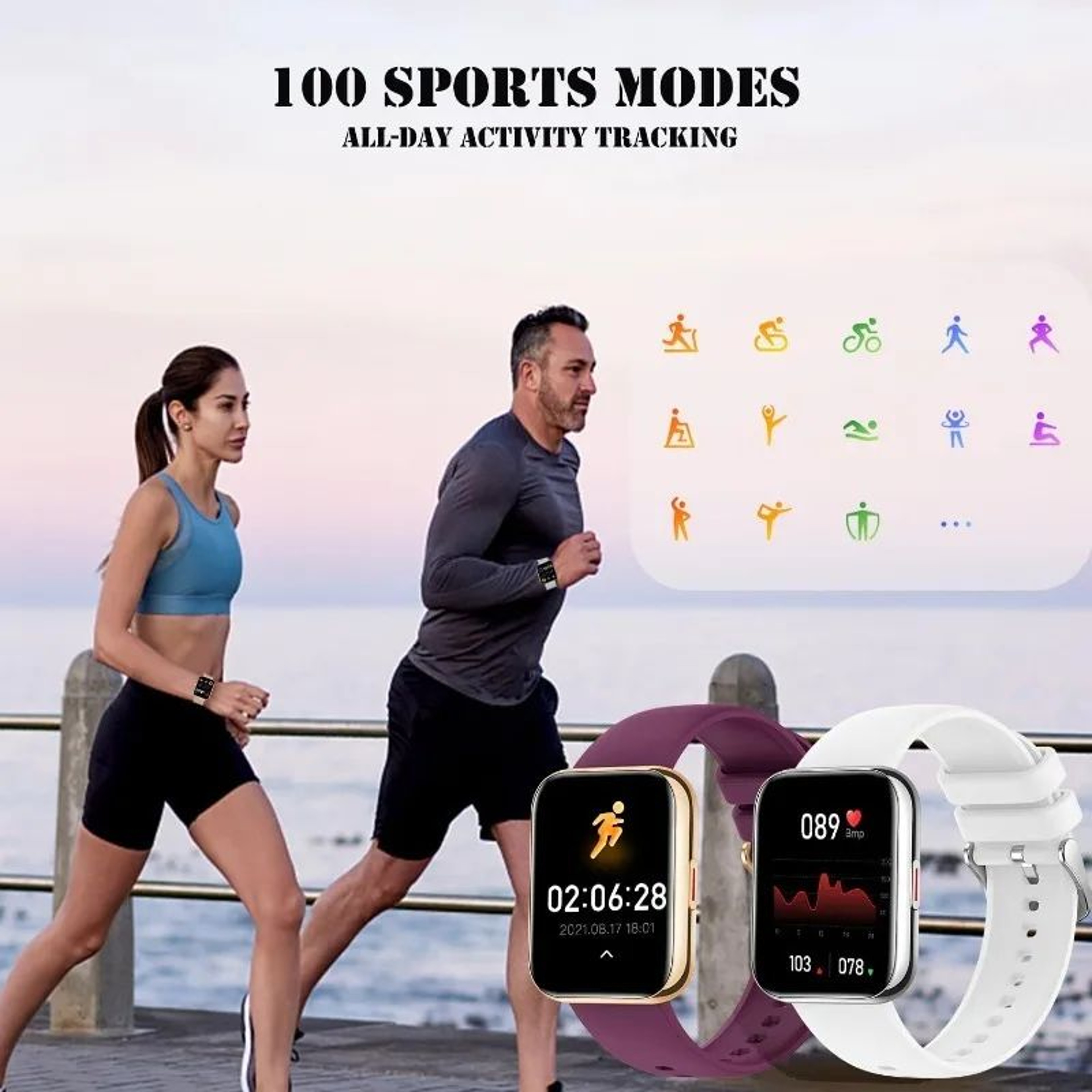 185 HD Bluetooth Calling AI Voice Smartwatch 3