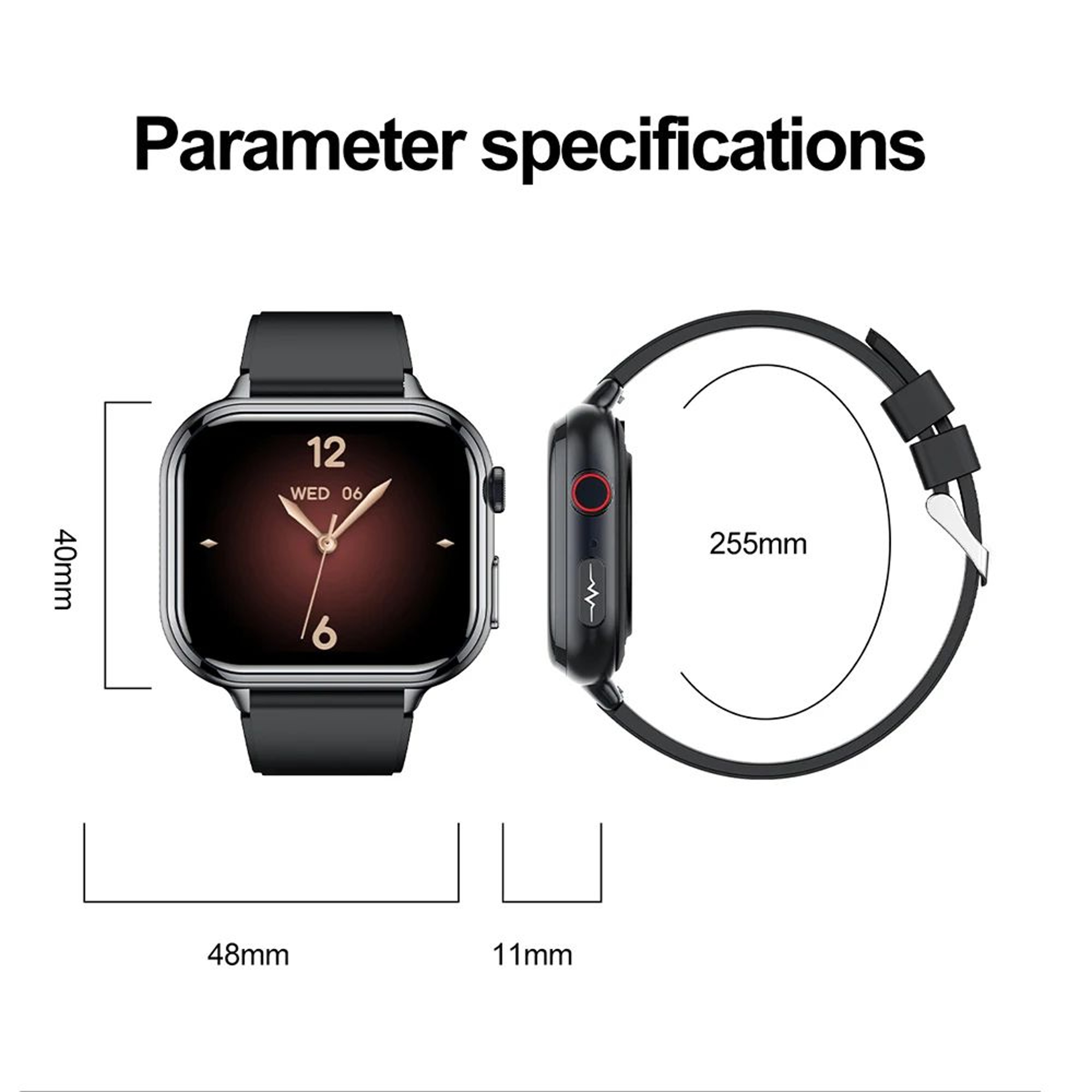 VALDUS VE31 Pro ECG Bluetooth Calling Smartwatch 4