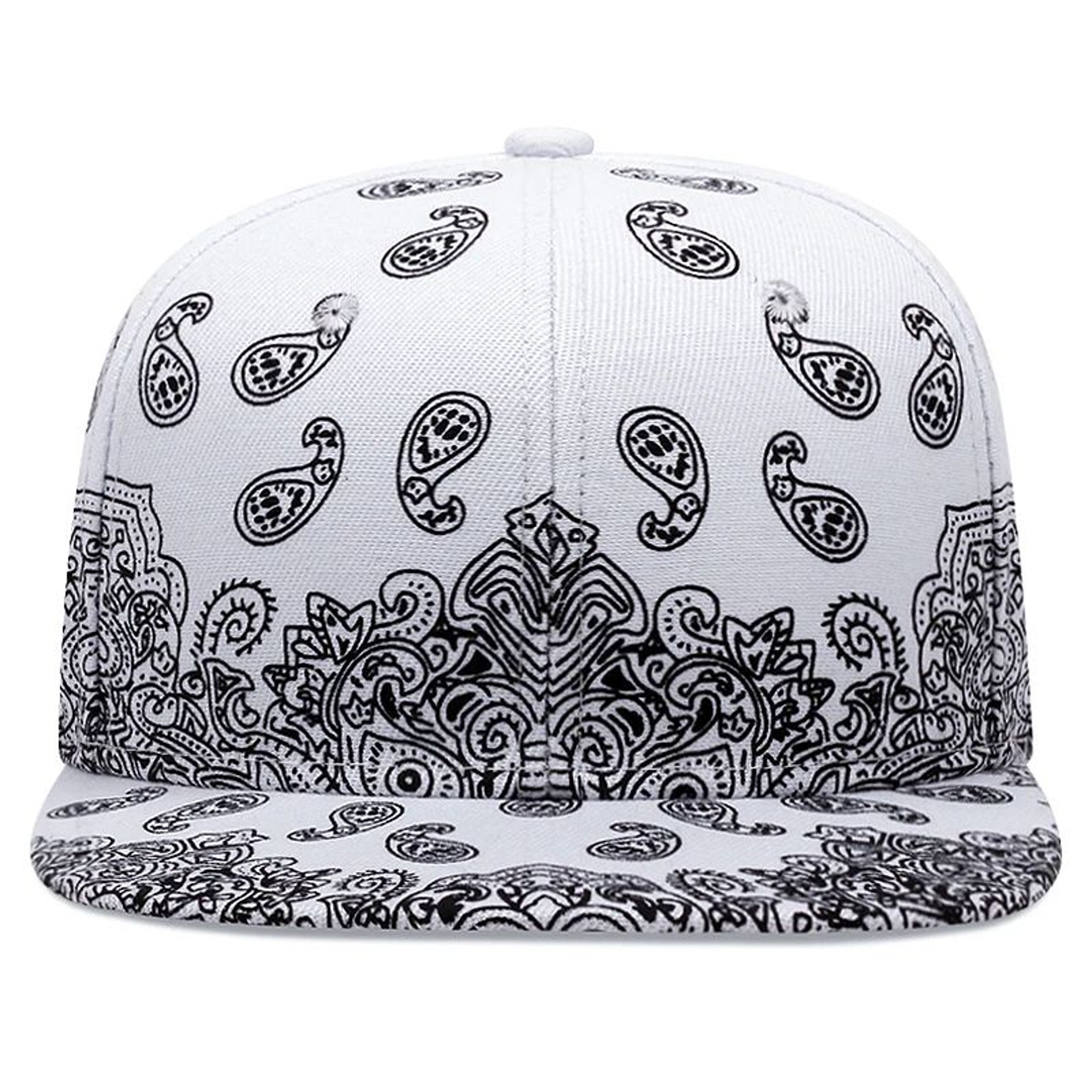 West Coast Cashew Flower Snapback Baseball Cap 3