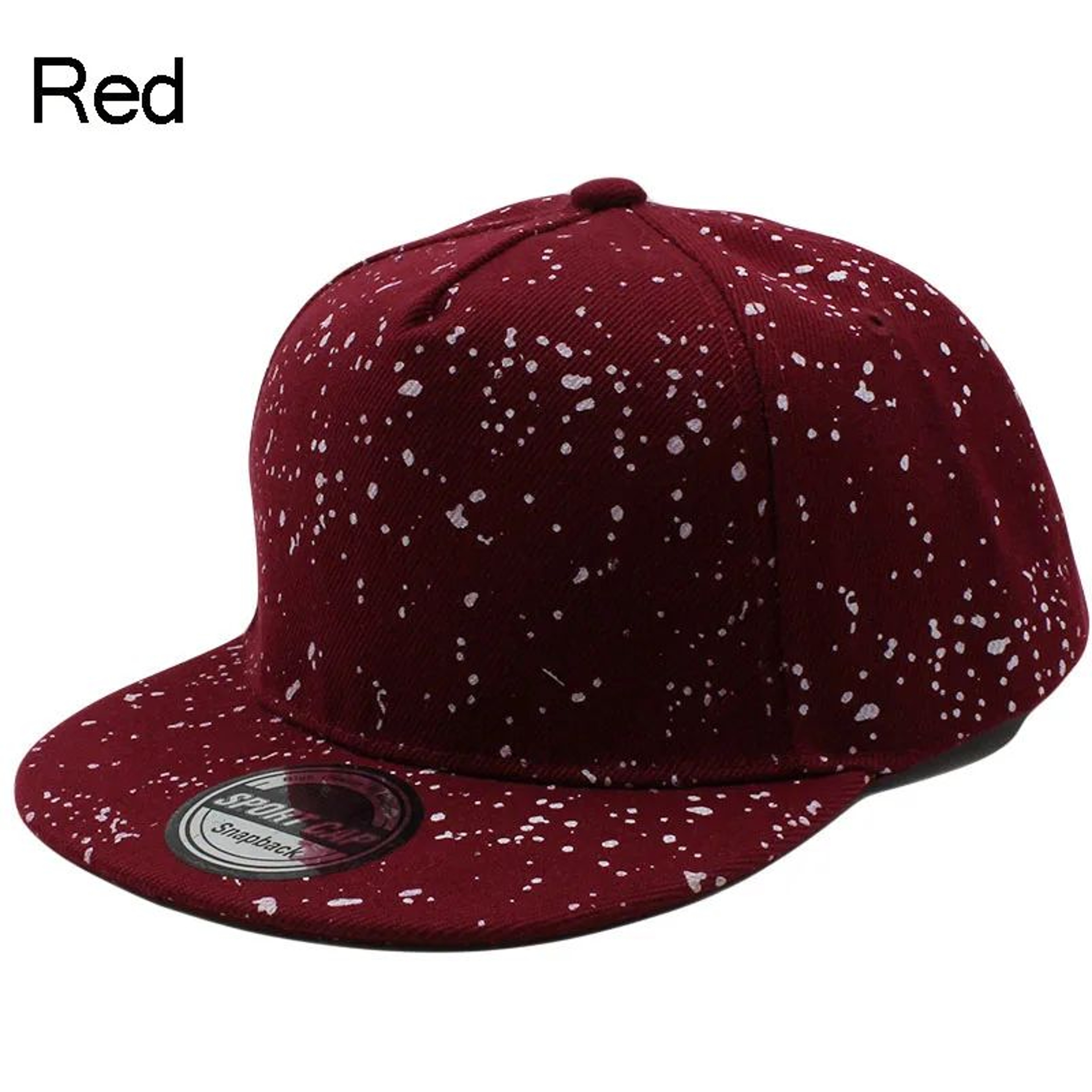Kids Polka Dot Adjustable Snapback Baseball Cap 9