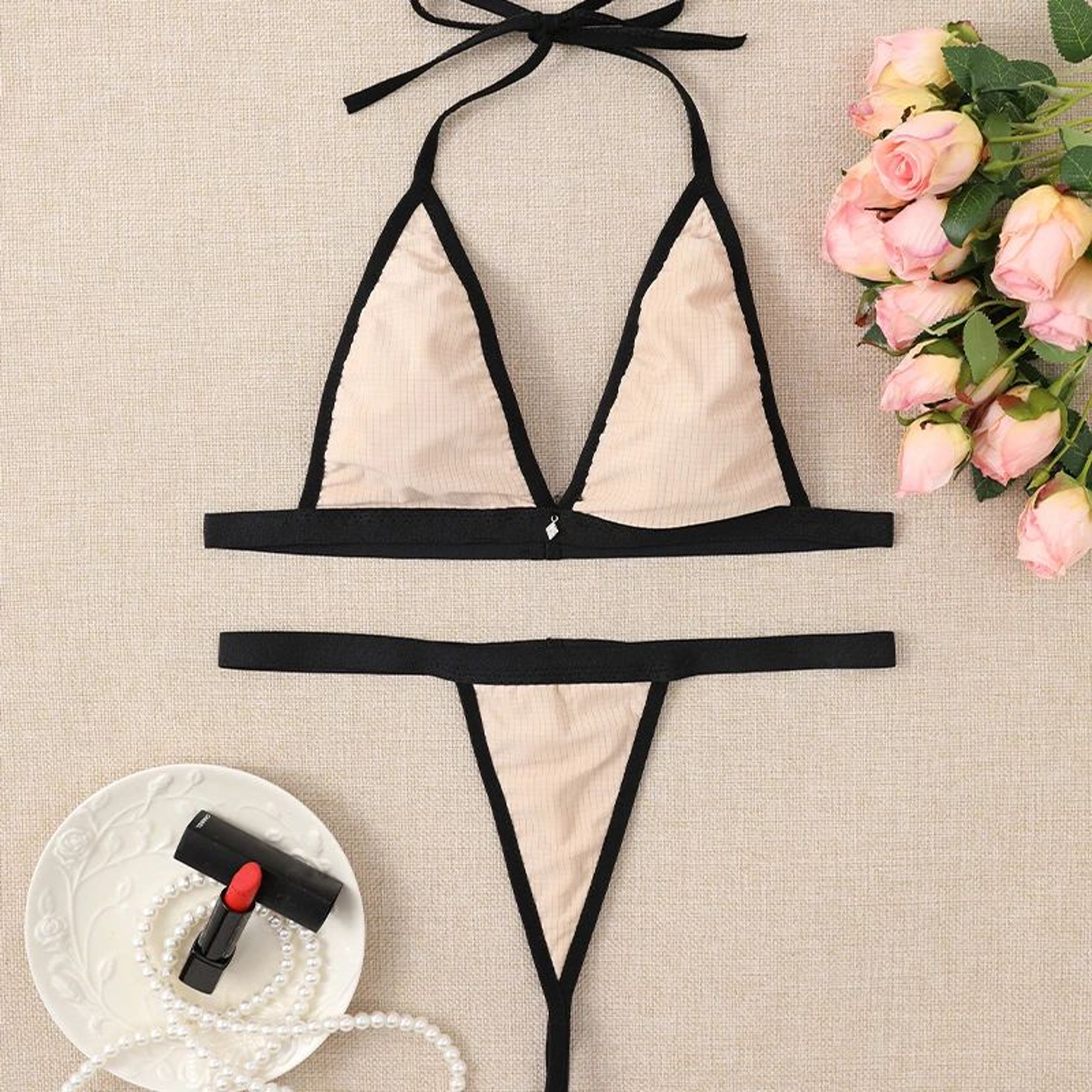 Sexy Micro Brazilian Thong Bikini Set 9
