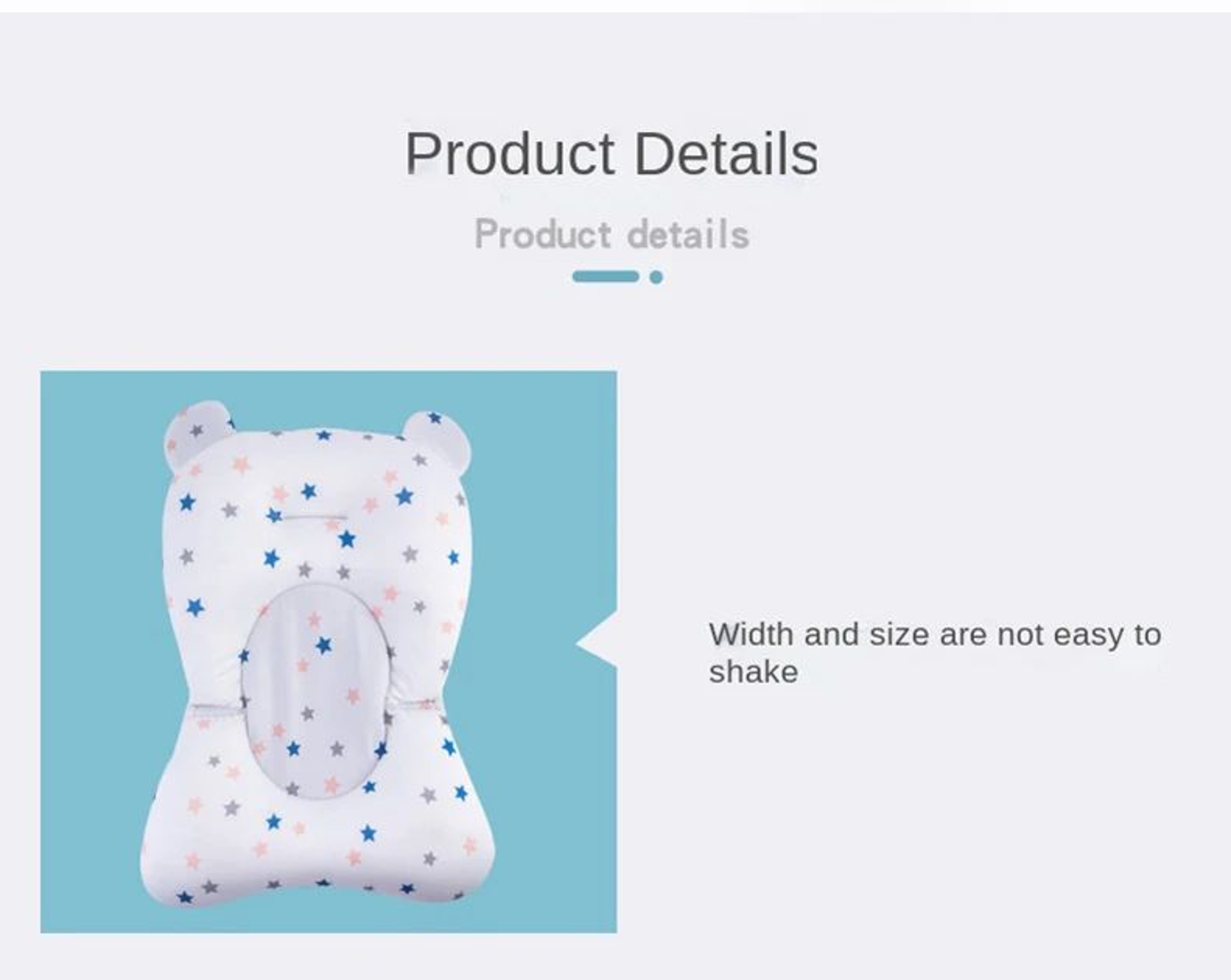 Adjustable Baby Bath Support Cushion Floating Seat Pad 9
