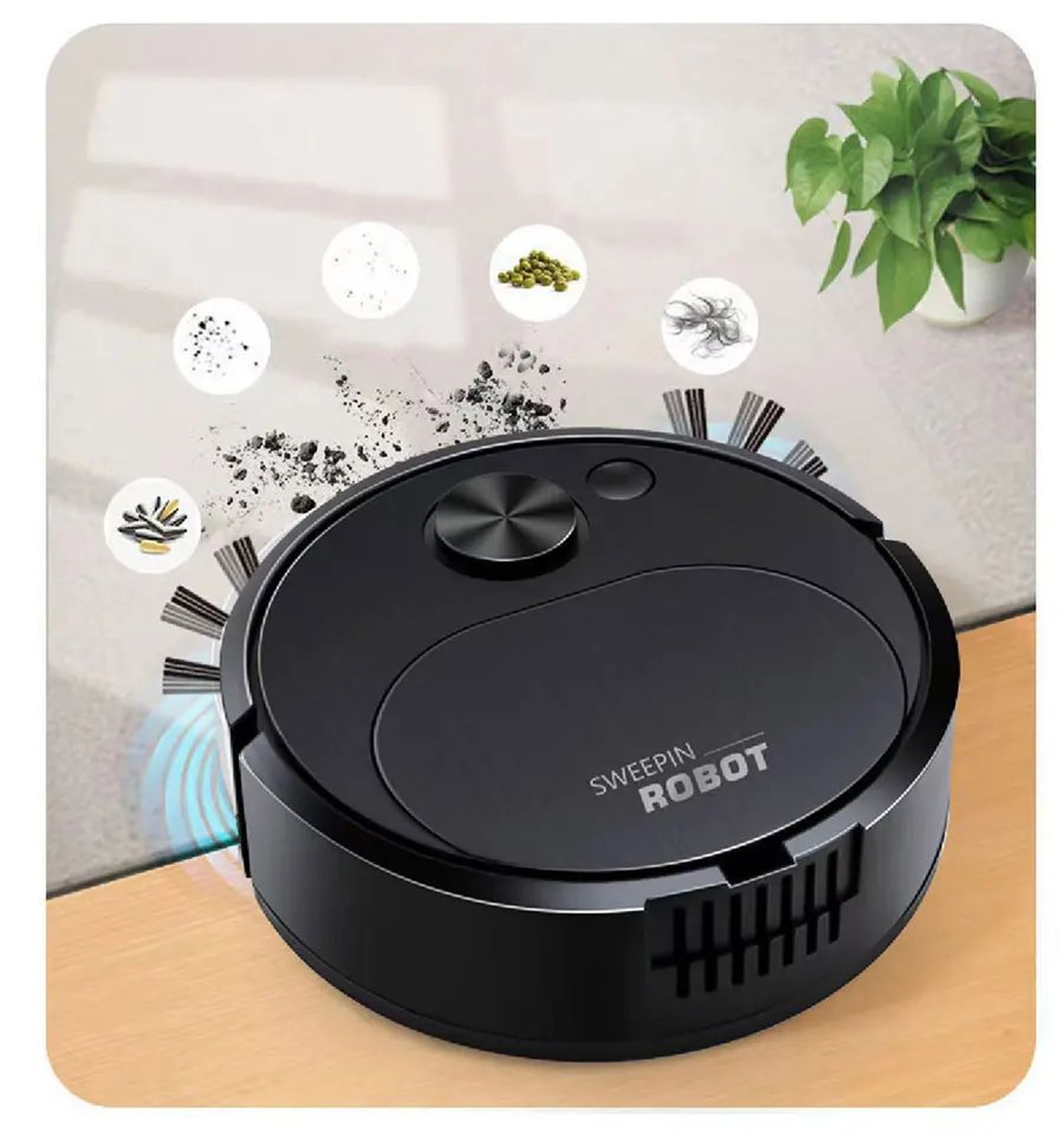 Smart 3 In 1 Robot Vacuum Cleaner With Mopping 9