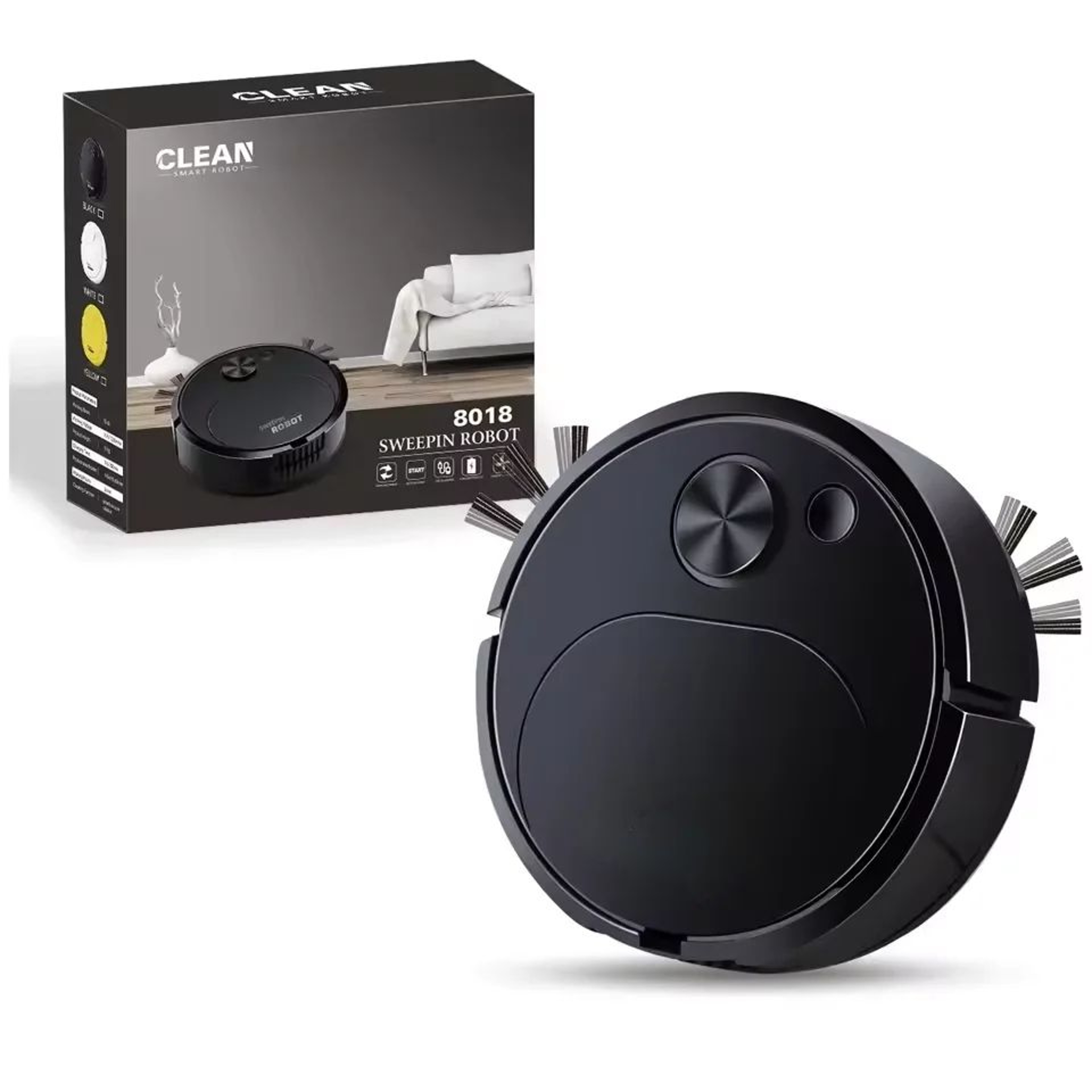 Smart 3 In 1 Robot Vacuum Cleaner With Mopping 11