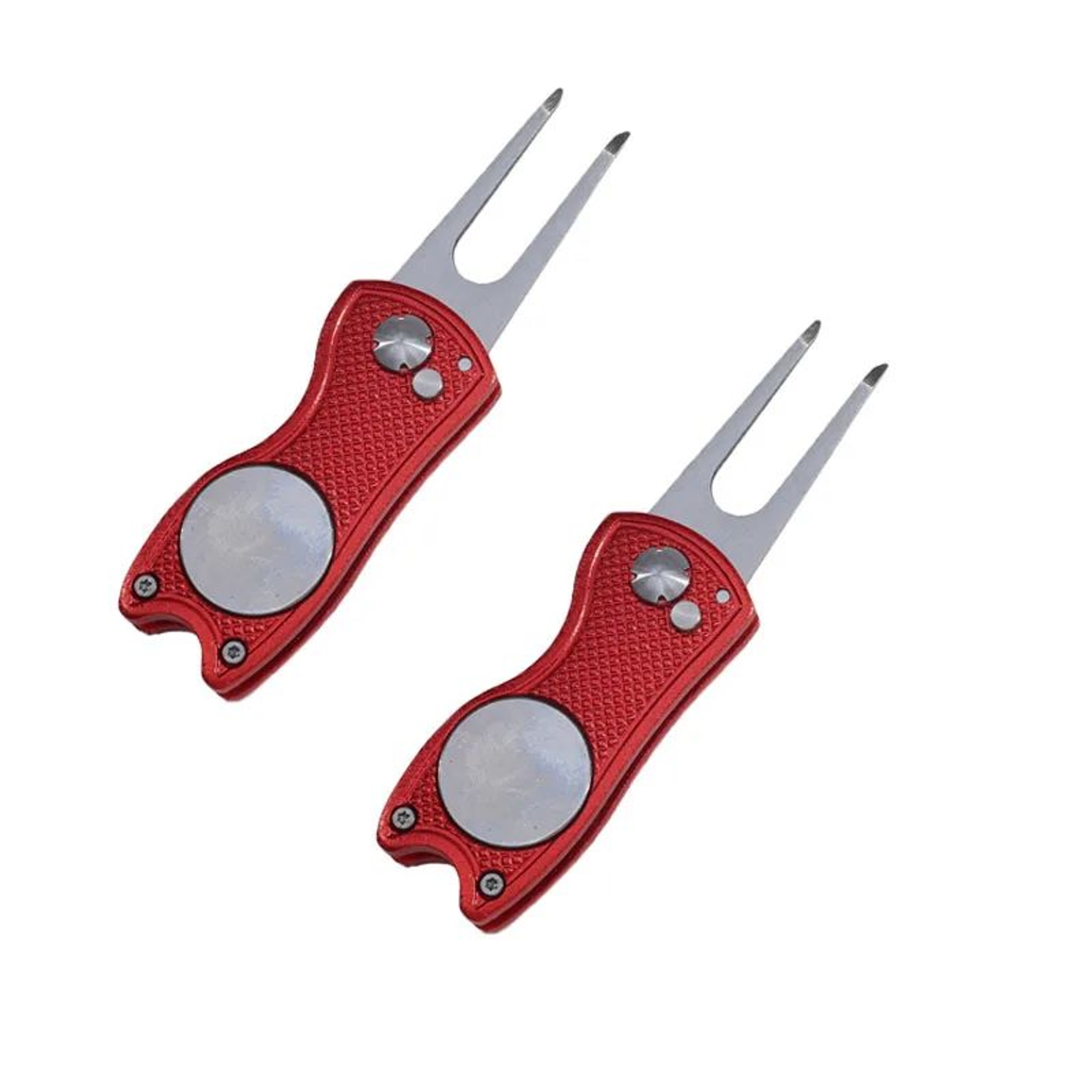 Foldable Golf Divot Repair Tool With Groove Cleaner 14