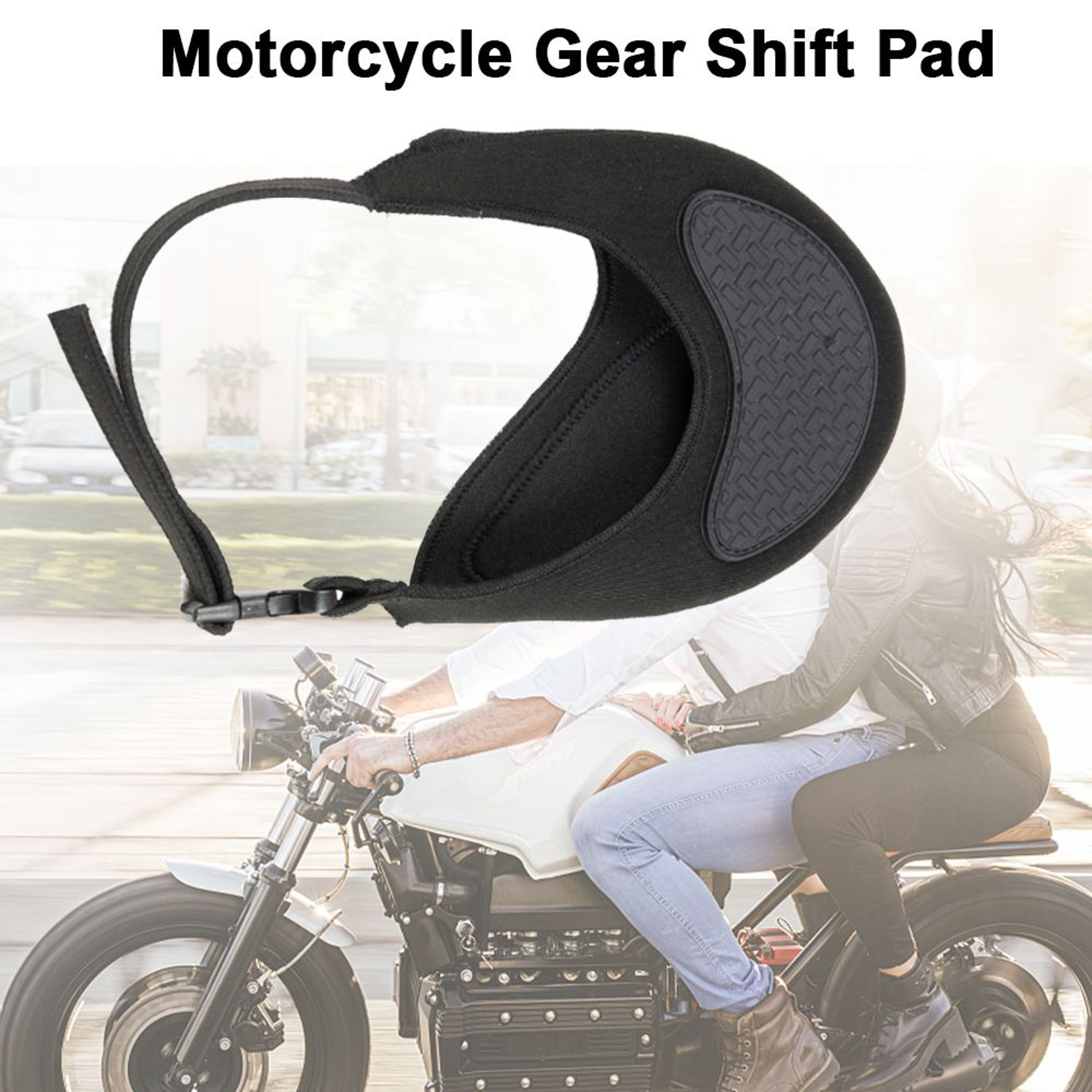 Motorcycle Gear Shift Pad Anti Slip Shoe Protector 6