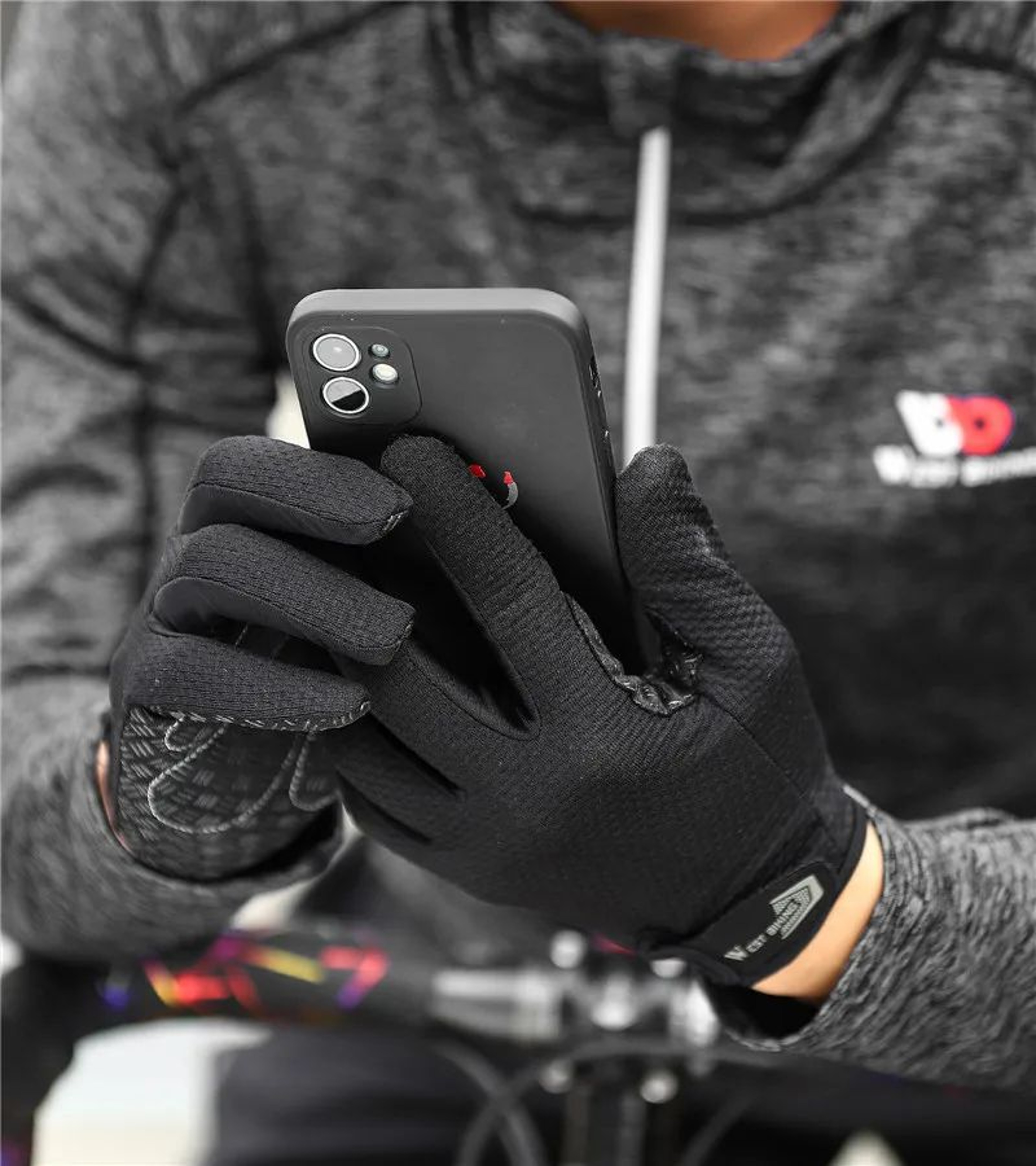 WEST BIKING Full Finger Touchscreen Cycling Gloves 10