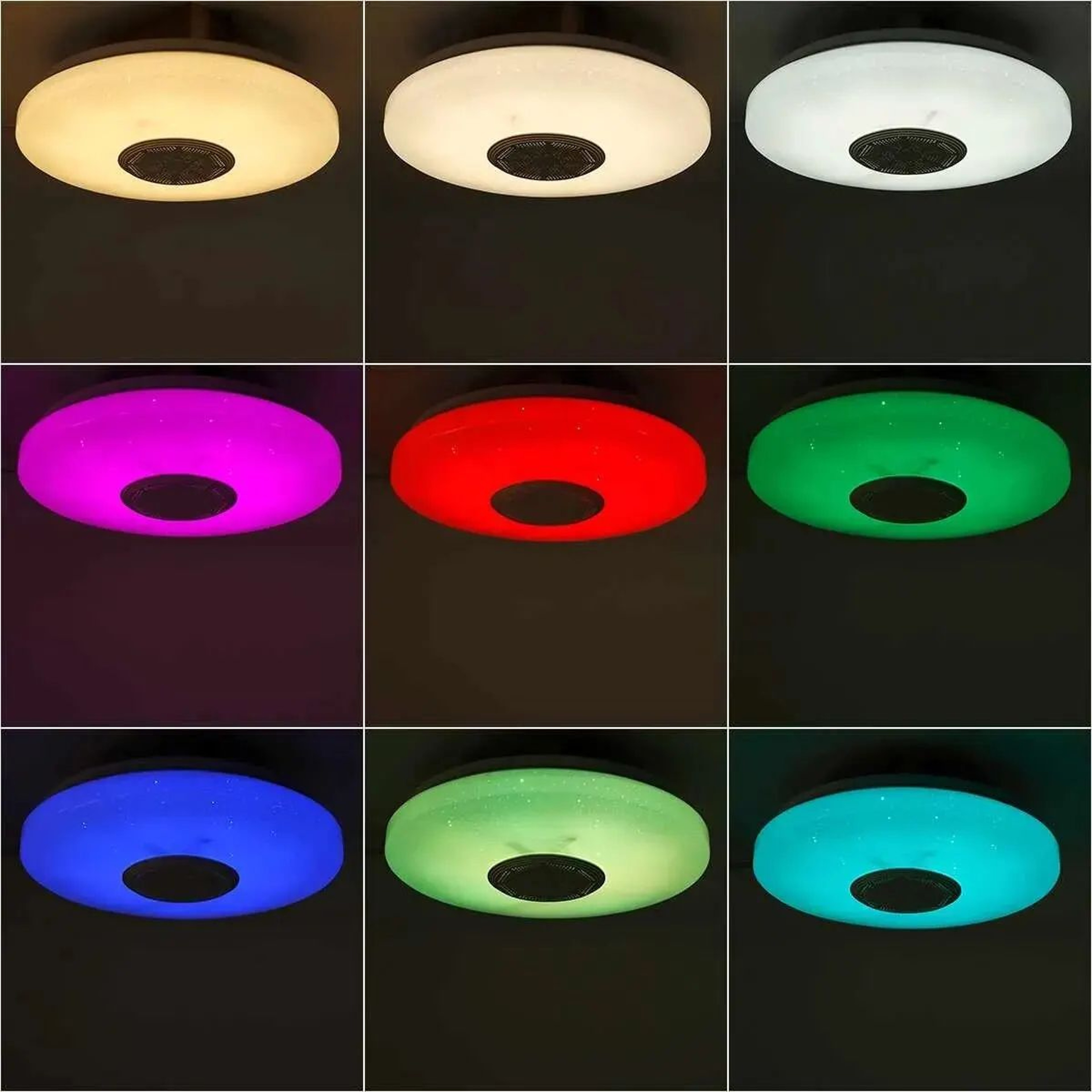 Smart RGB LED Ceiling Light With App And Remote Control 3