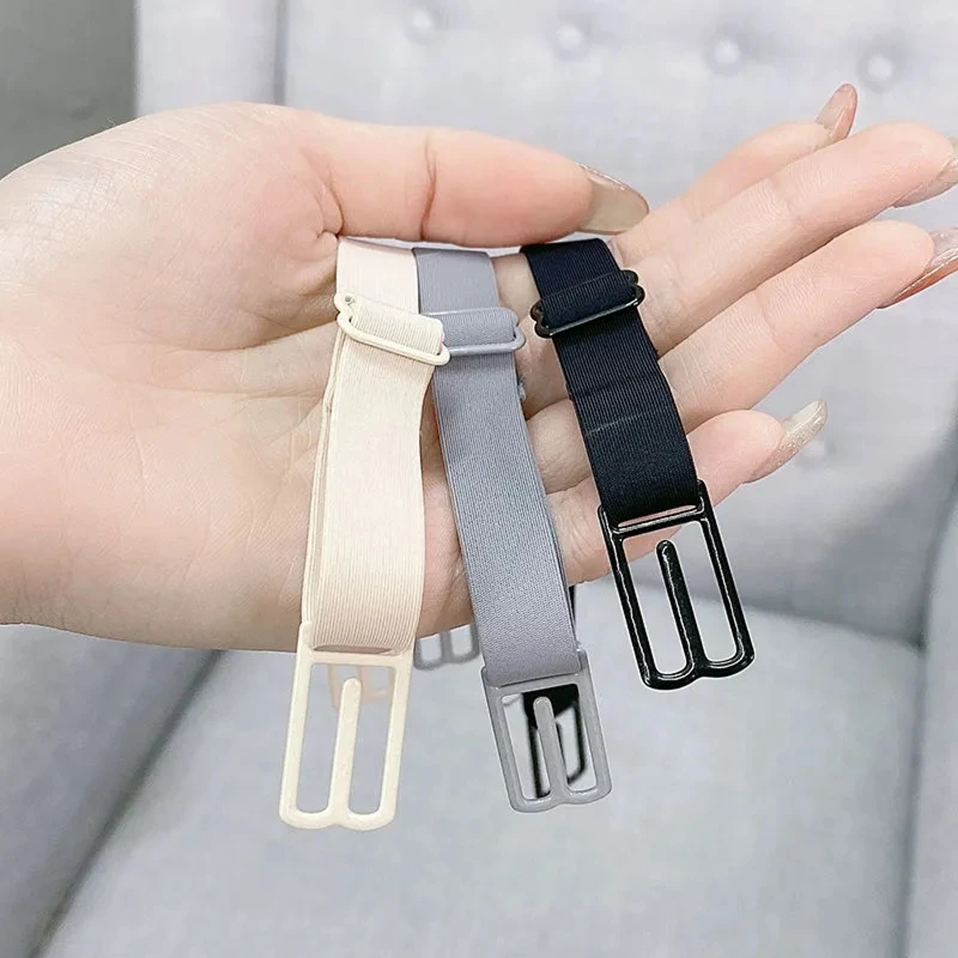 Adjustable NonSlip Bra Strap Holder  Keeps Bra Straps Hidden  Secure 4