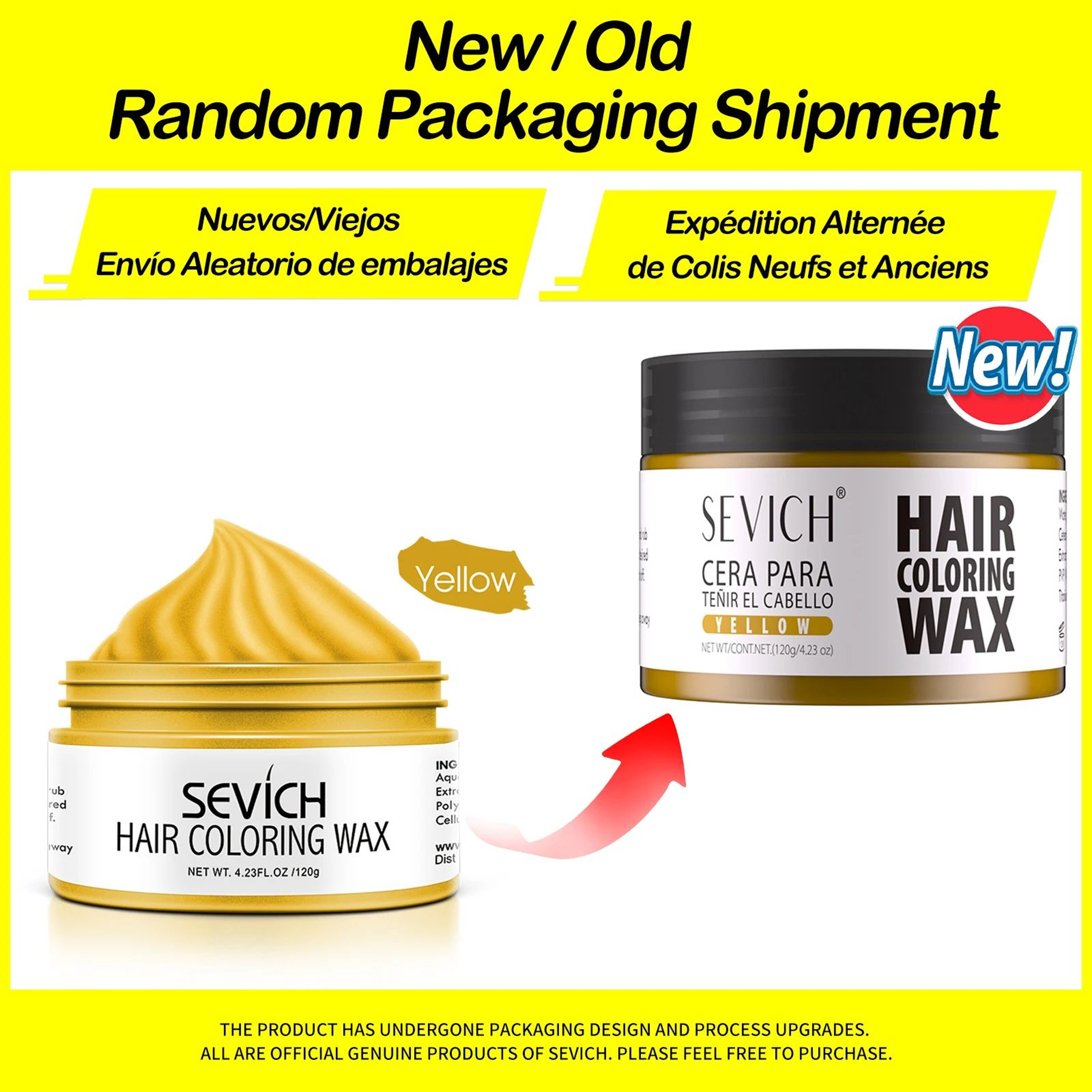 Sevich Temporary Hair Color Wax Washable Styling Cream 16