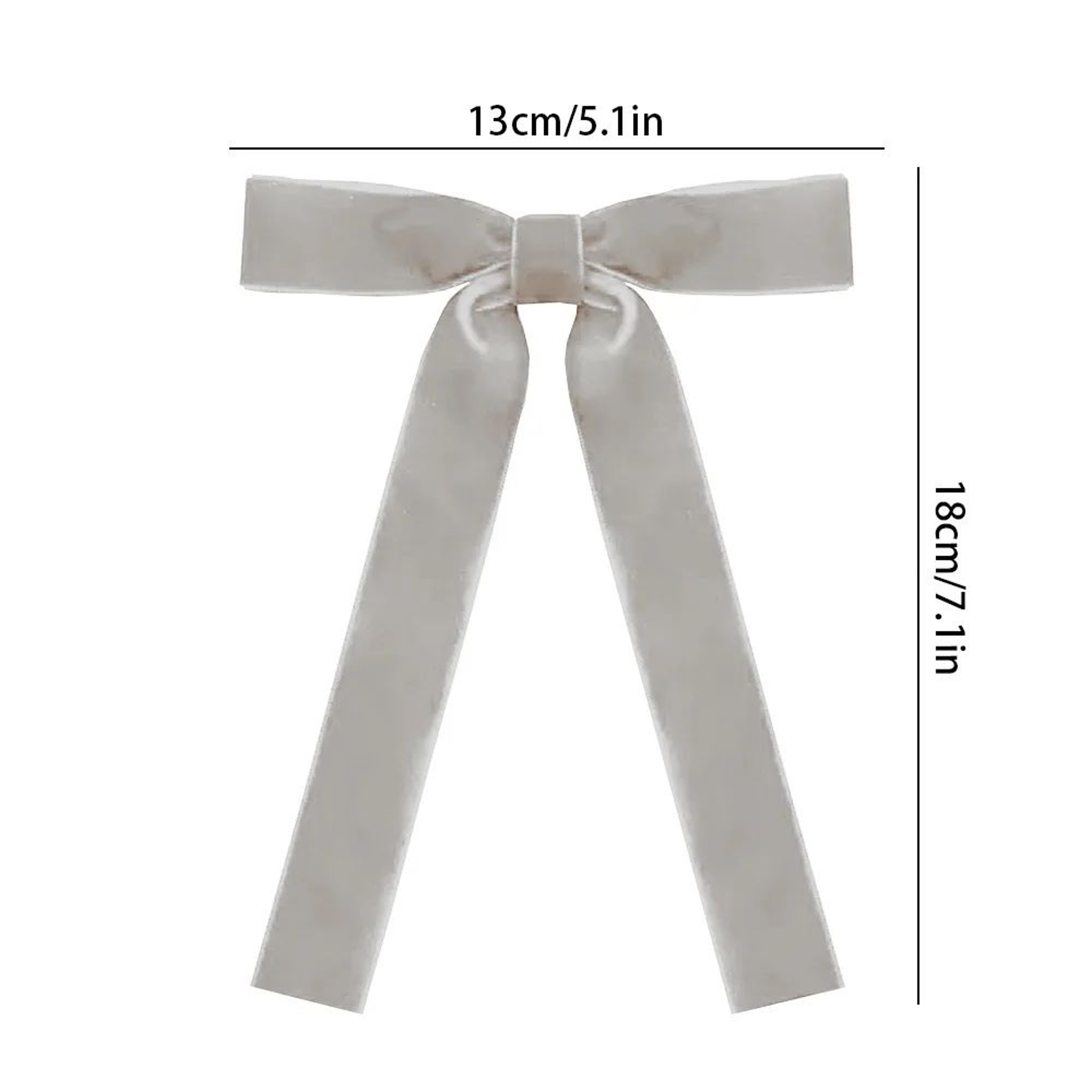 Velvet Ribbon Christmas Tree Bow Decorations Set 23