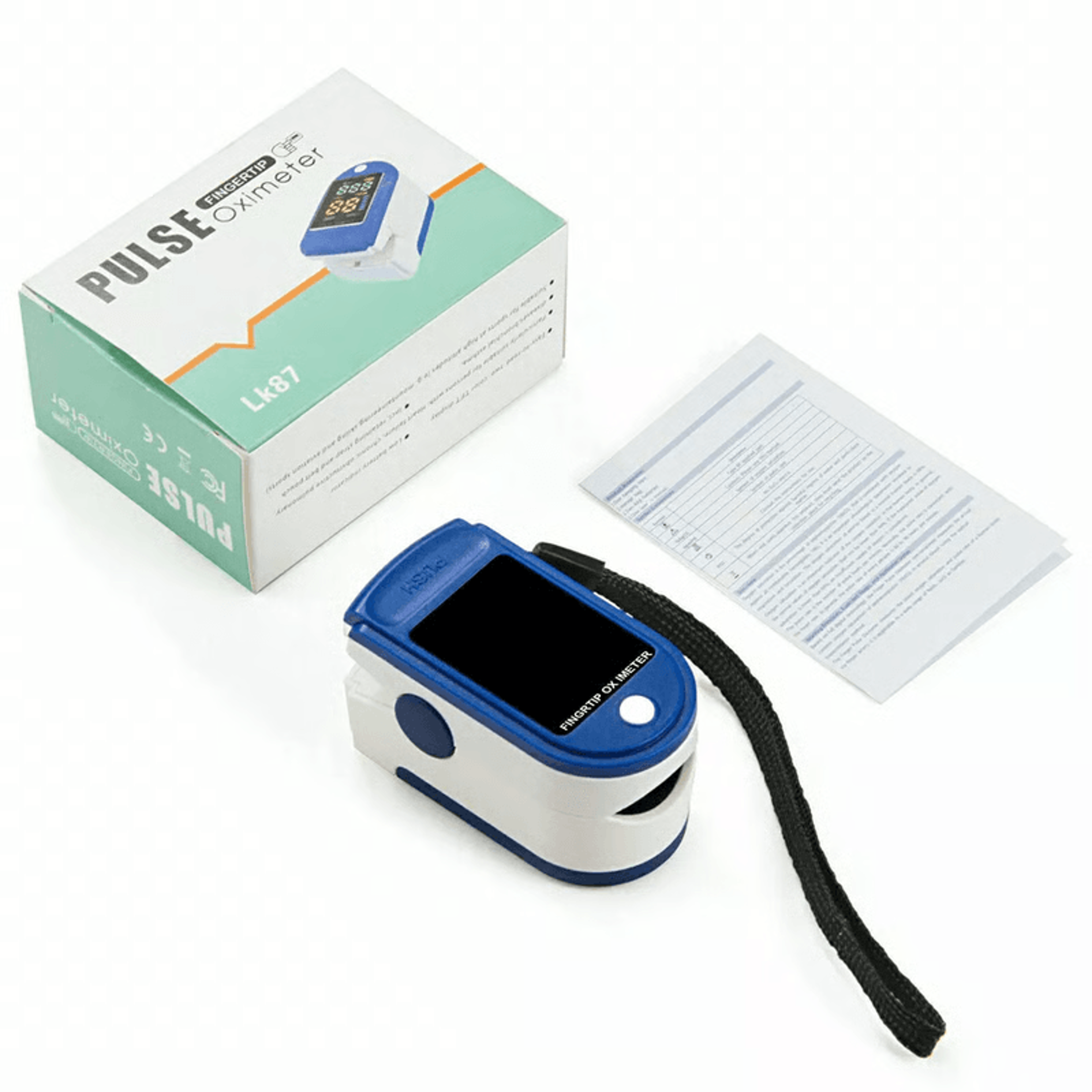 Fingertip Pulse Oximeter  Portable SpO2 Oxygen Saturation  Heart Rate Monitor 4
