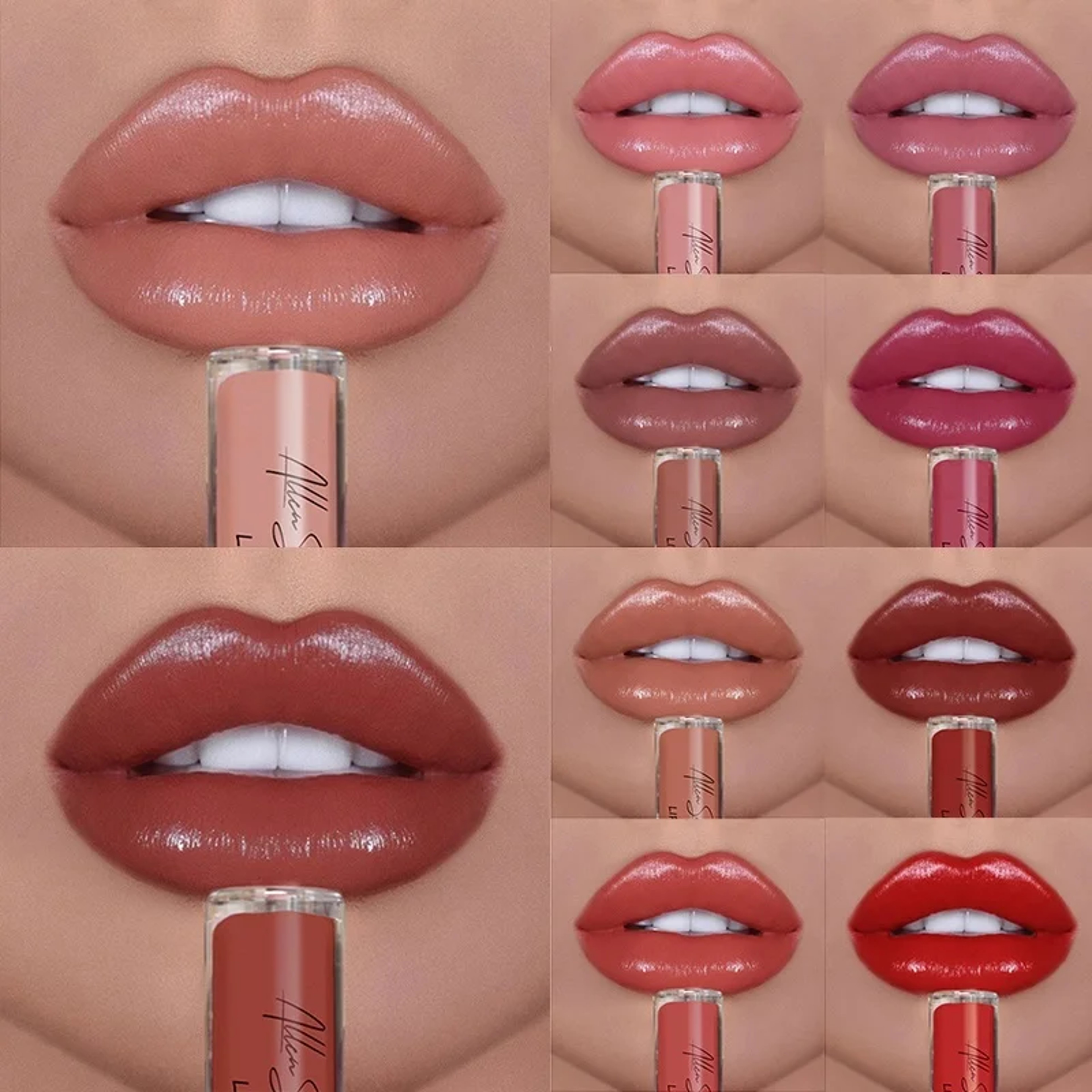 12 Color Cream Texture Waterproof Lipstick Set  Moisturizing LongLasting Lip Shades 0
