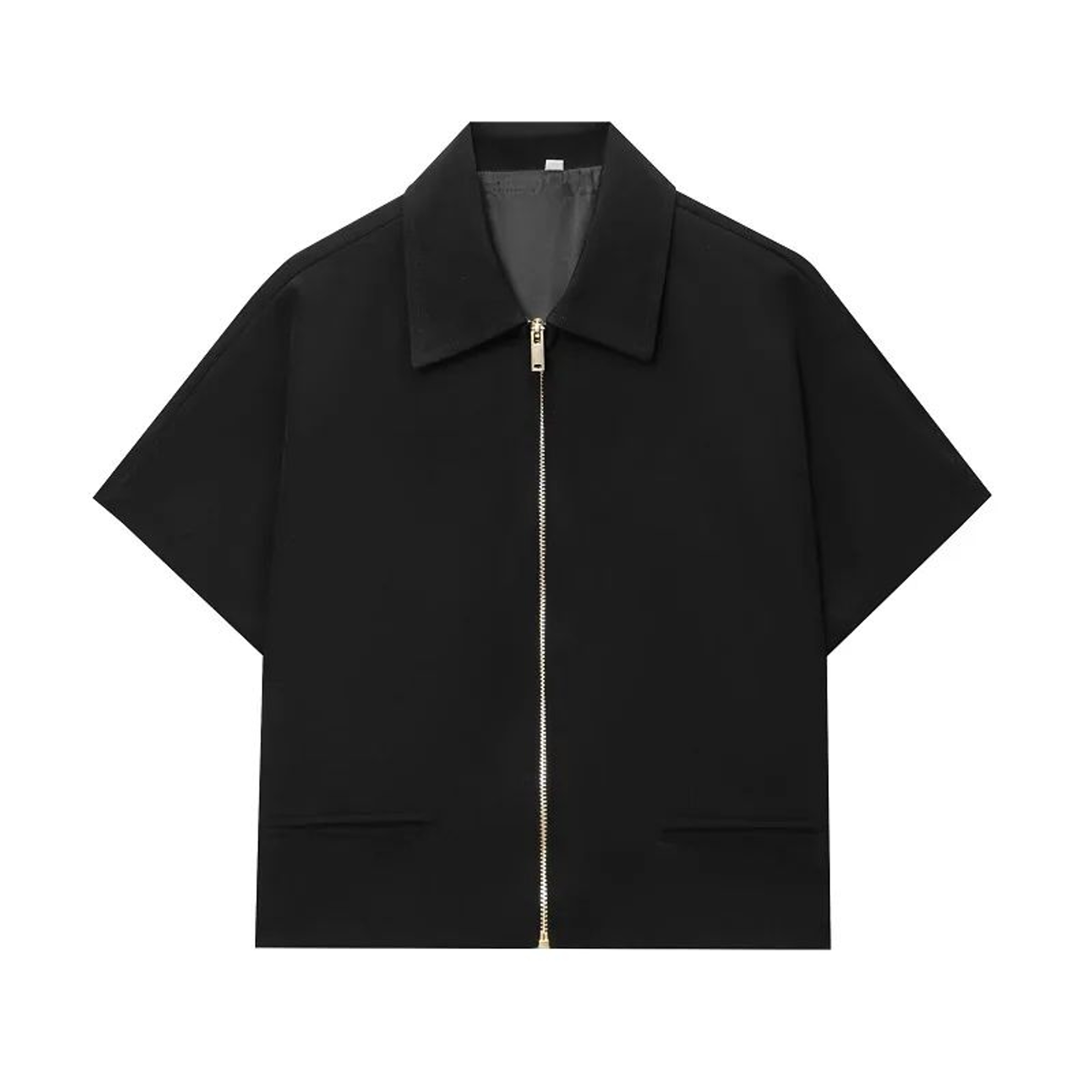 MUJER Cropped Varsity Jacket Women Zipper Casual Short Coat 14