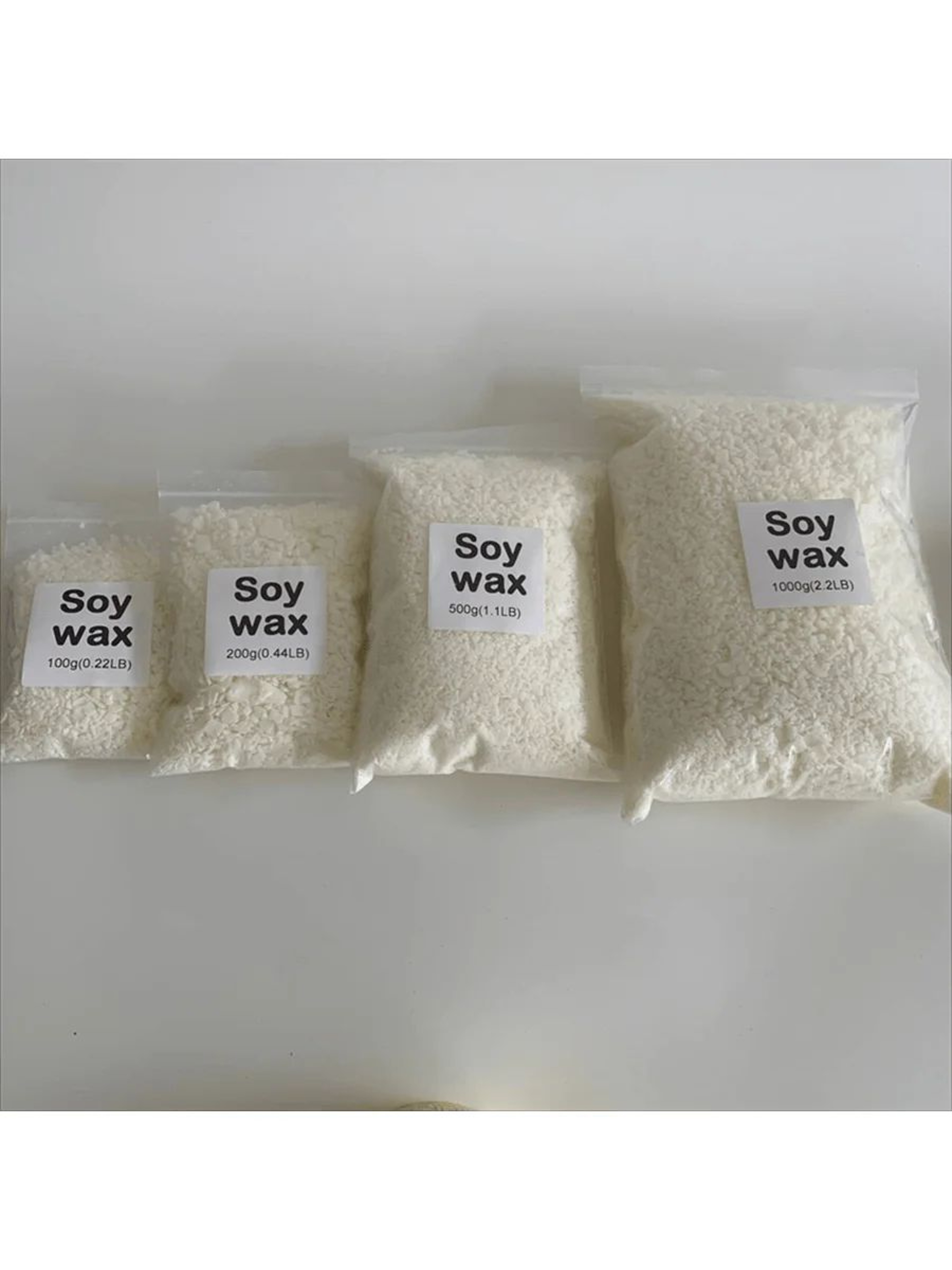 Natural Soy Wax For Candle Making 50g1000g DIY Candle Material 4
