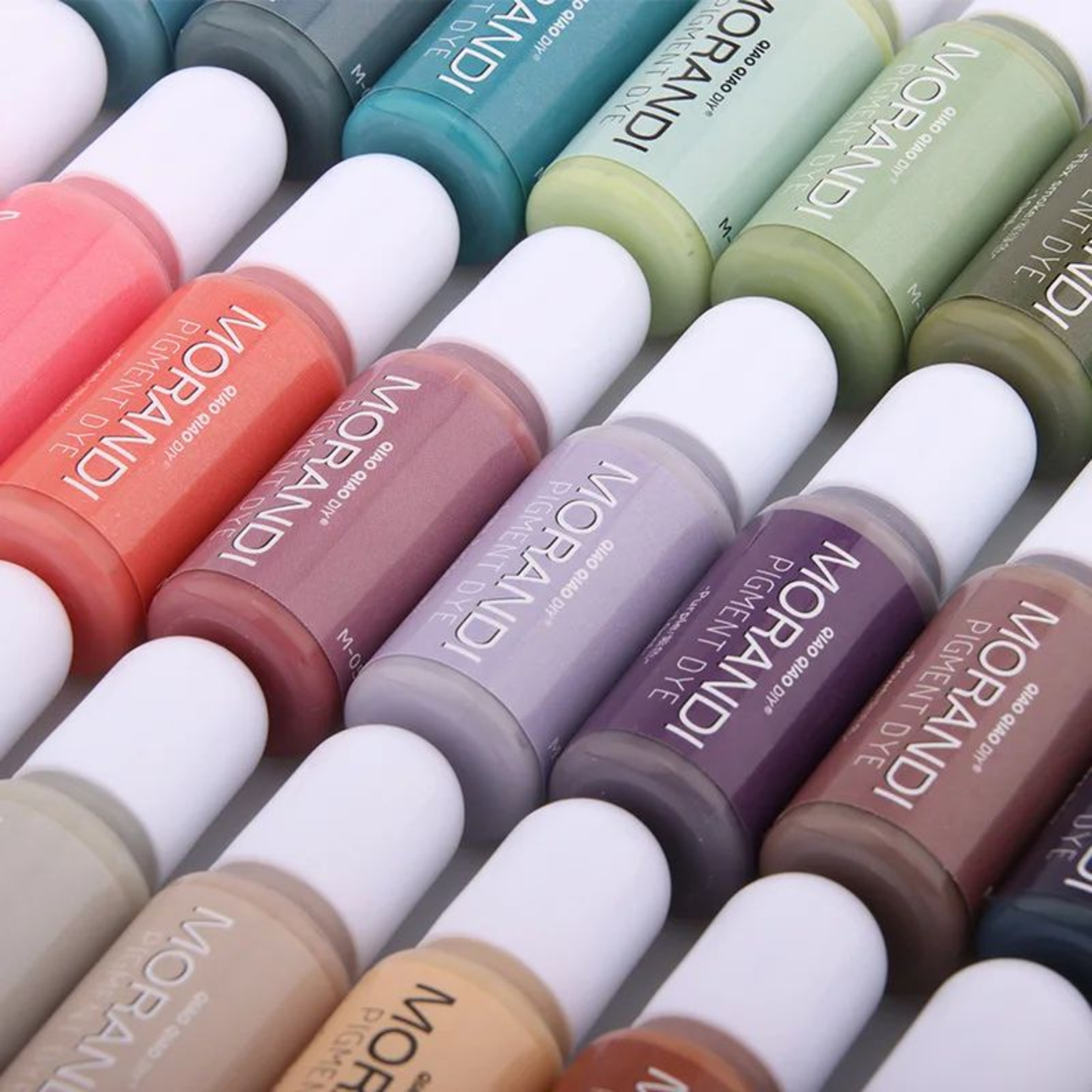 24 Color Morandi Epoxy Resin Liquid Pigment Set 1