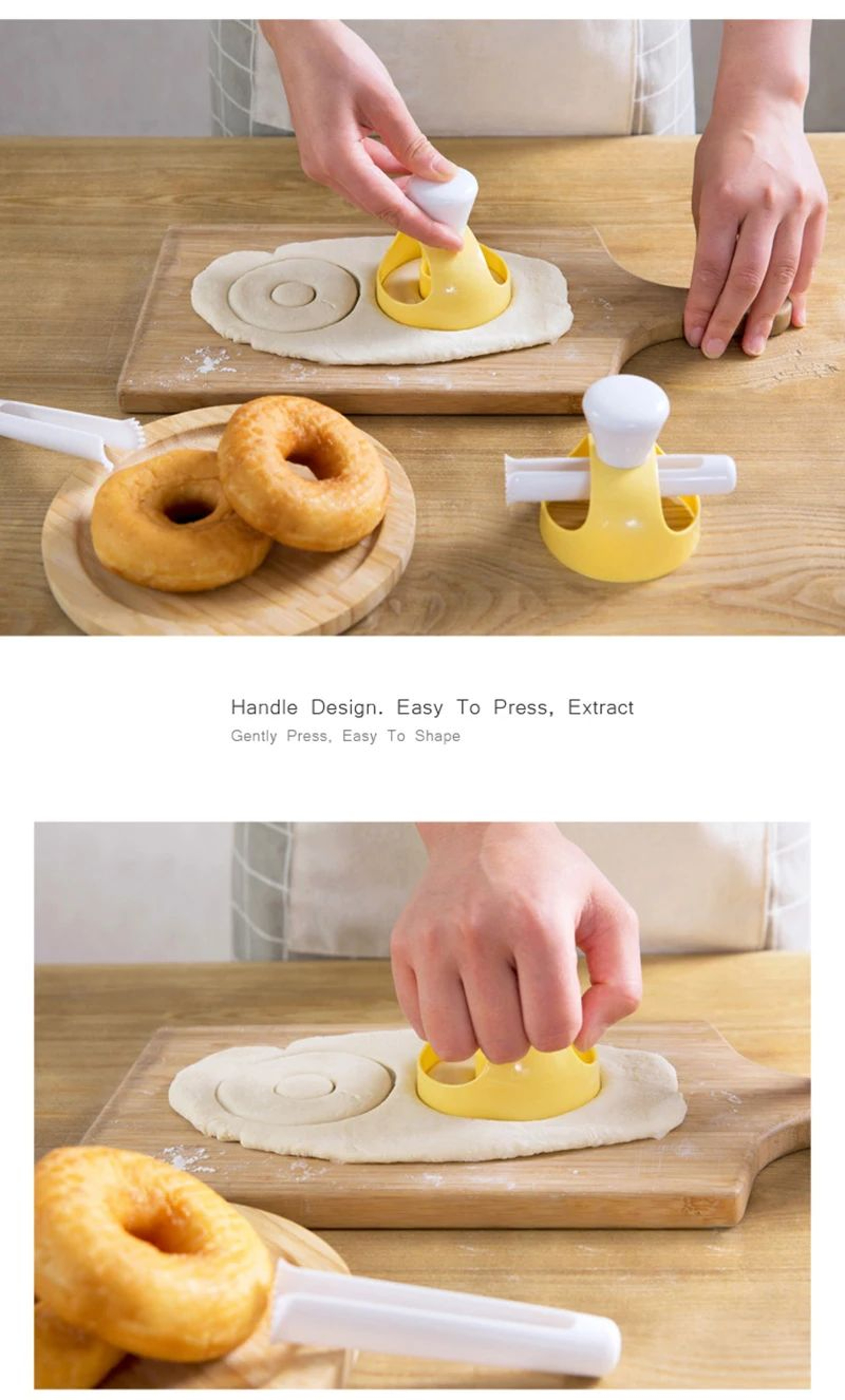 Creative Donut Mold Cutter DIY Dessert Baking Tool 6