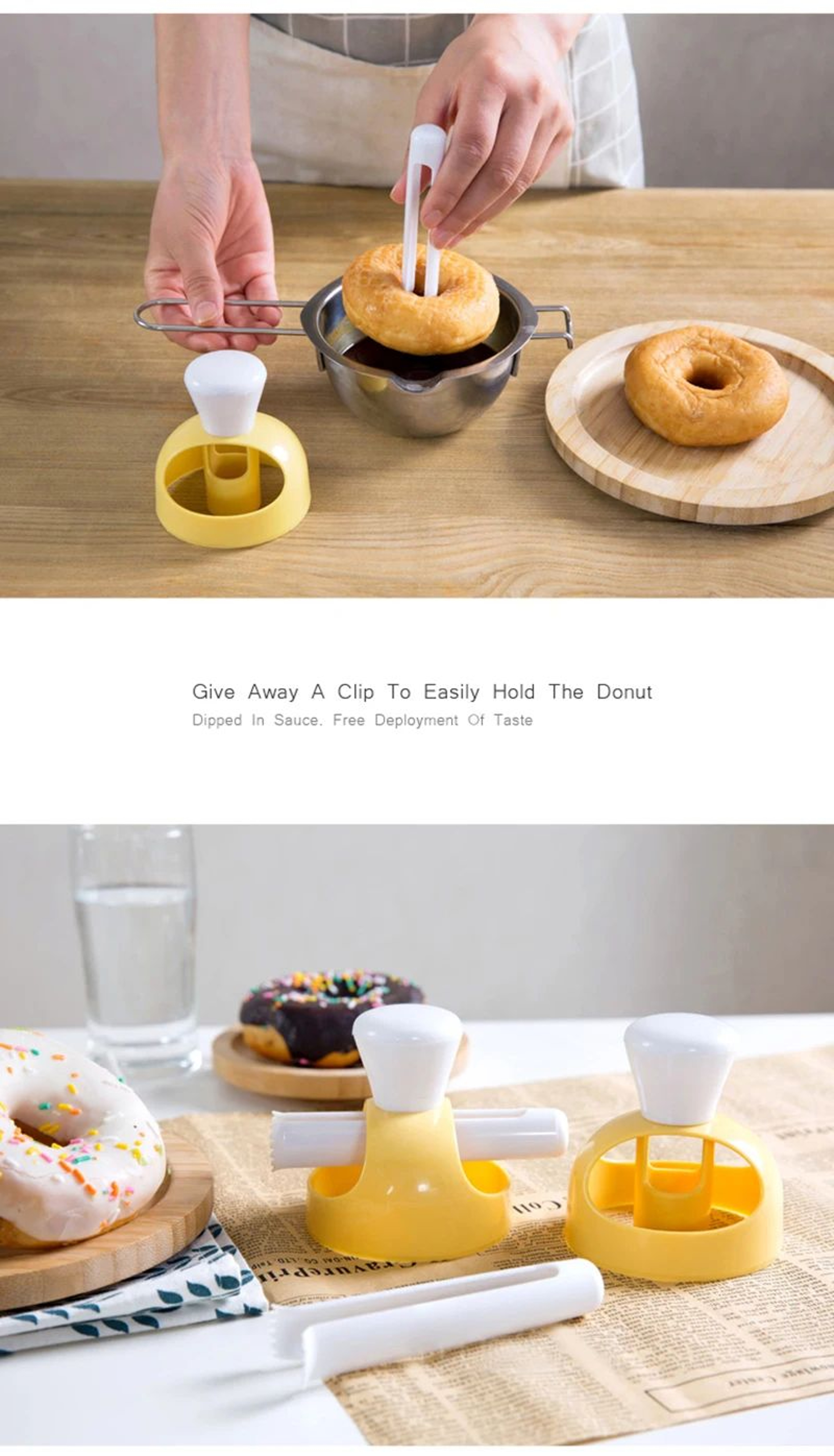 Creative Donut Mold Cutter DIY Dessert Baking Tool 8
