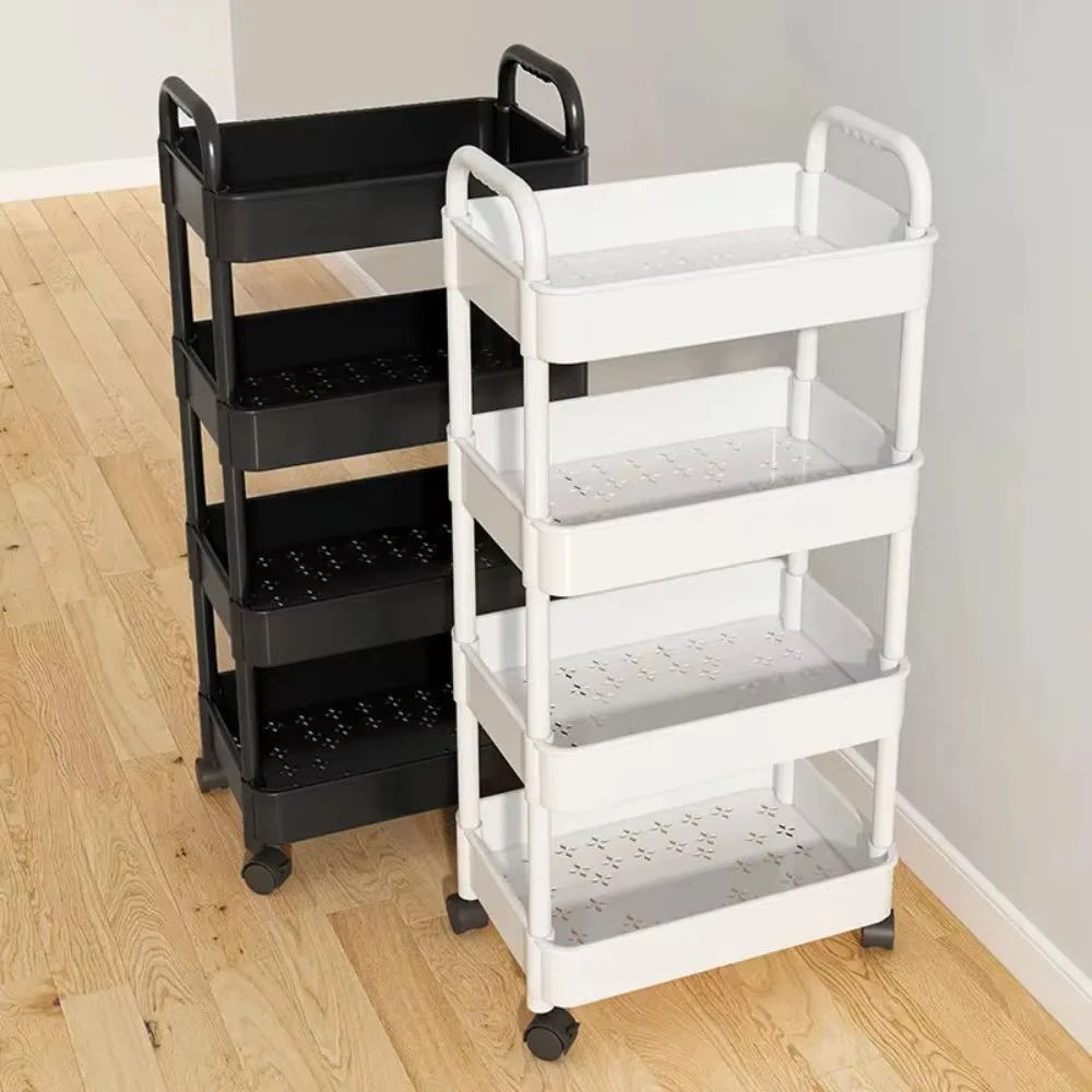 35 Layer Rolling Storage Trolley Cart With Wheels Organizer 2