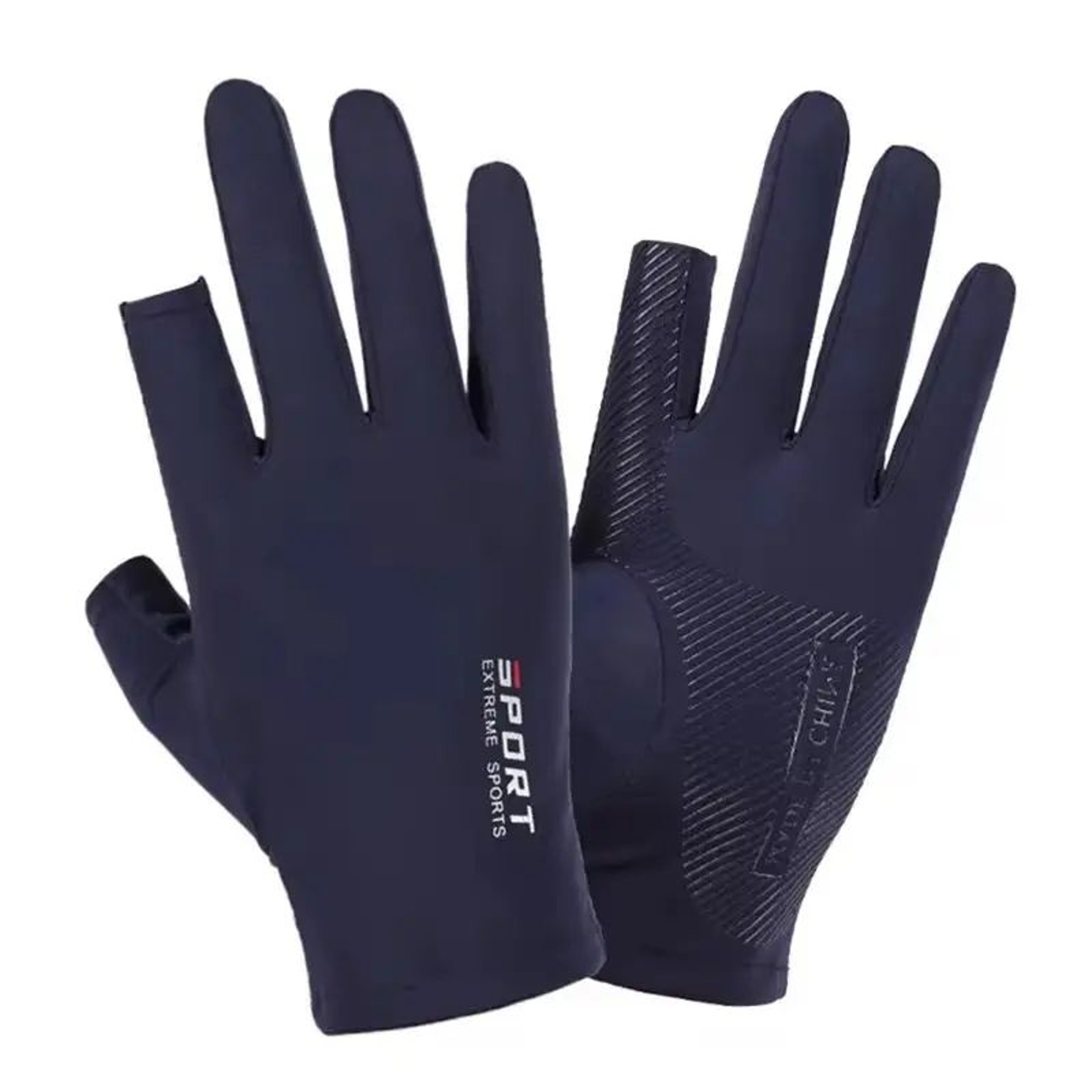 Half Finger Cycling Gloves Ice Silk Breathable Sports Gloves 3