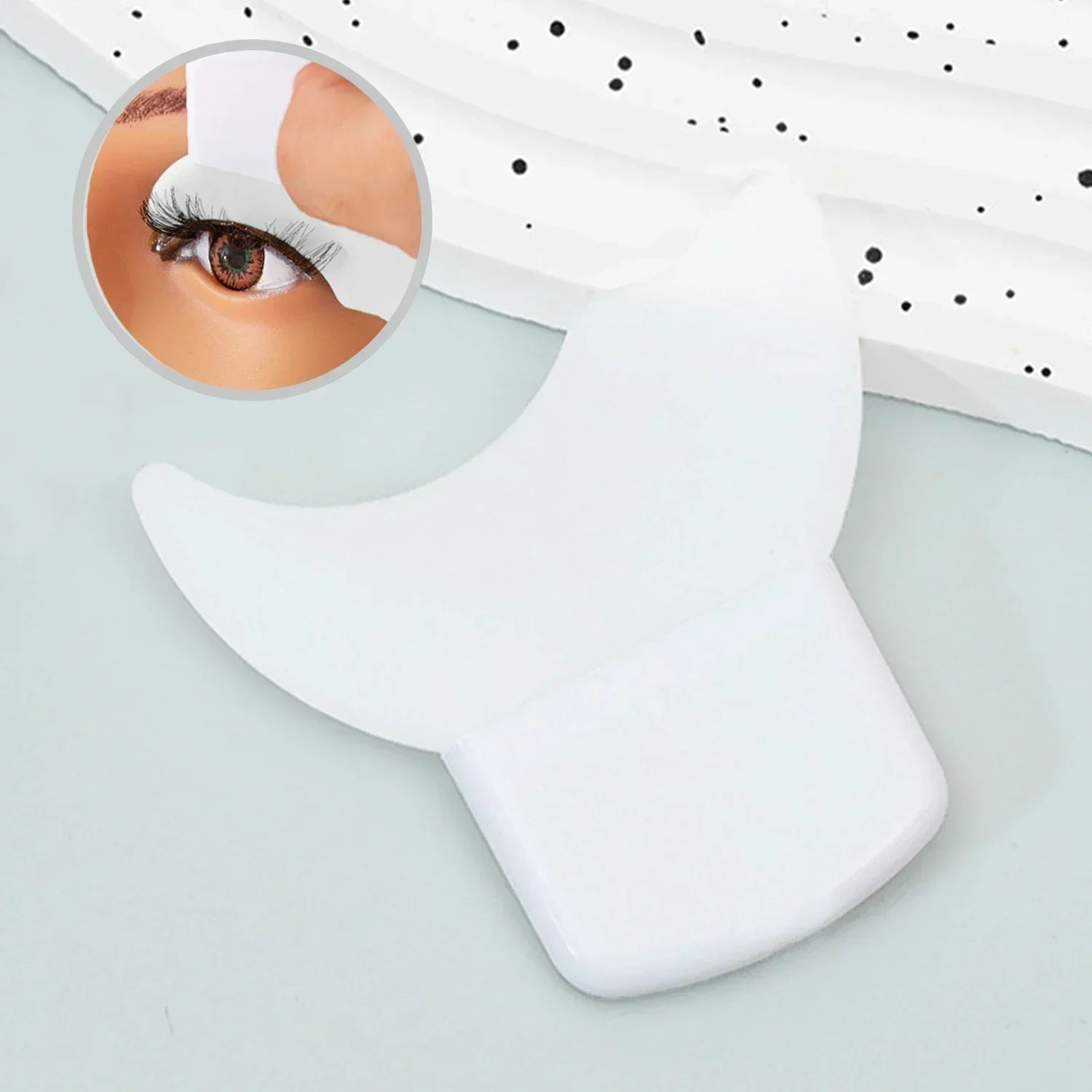 Silicone Eye Makeup Tool Multi Functional Mascara Eyeliner Guide 9
