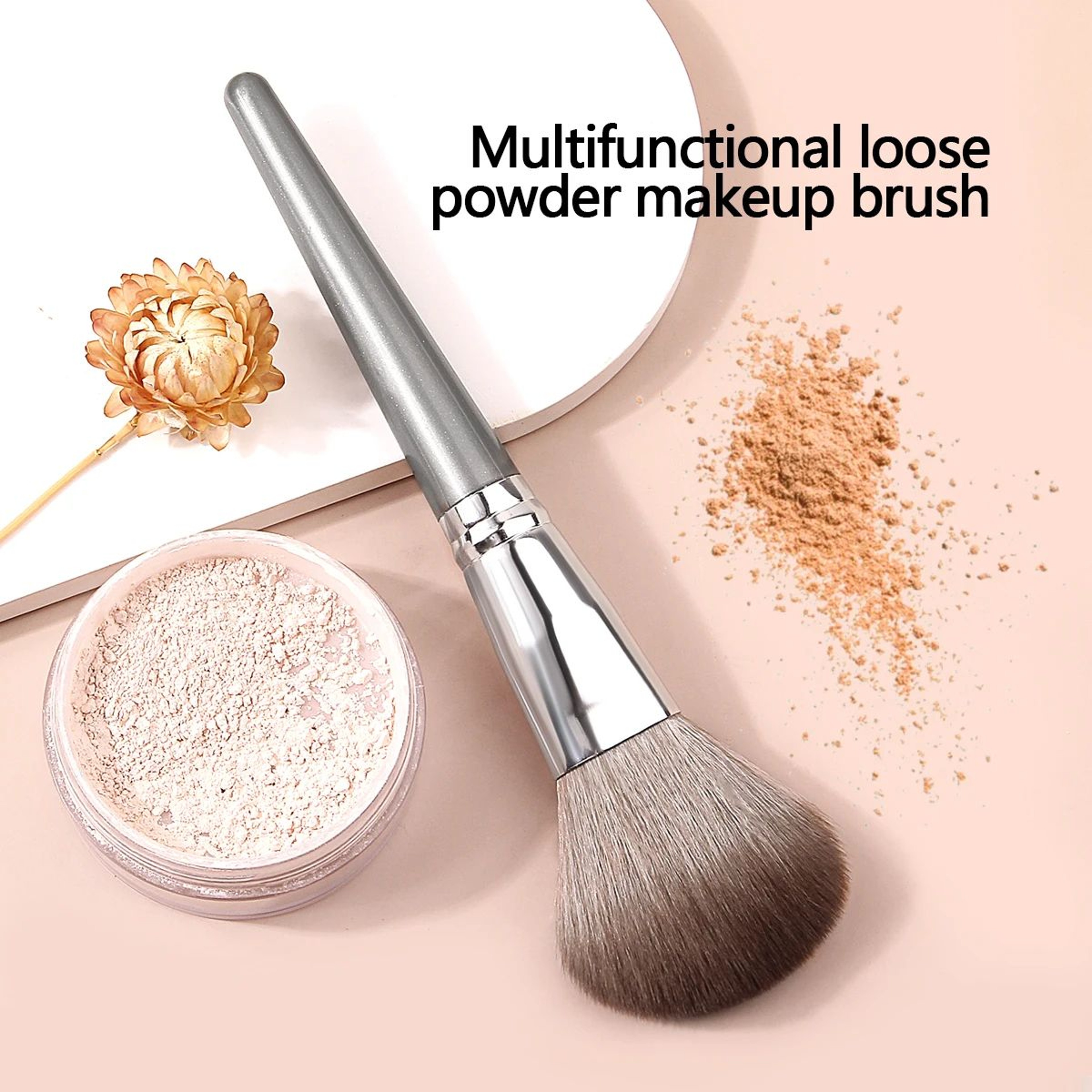 Large Fluffy Powder Makeup Brush Soft Blush Foundation Brush Tool 1