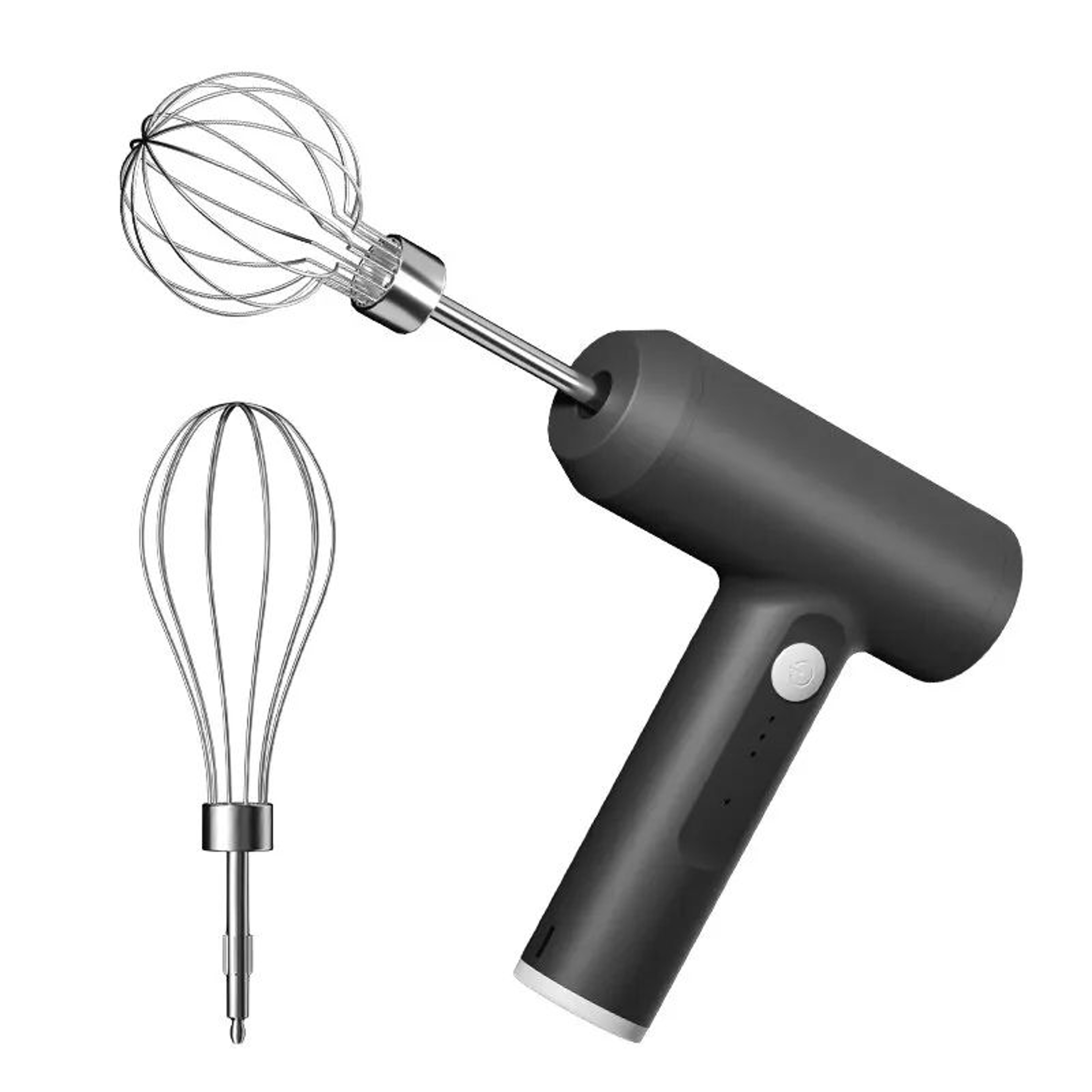 Wireless Electric Hand Mixer Portable 3 Speed Egg Beater Kitchen Tool 12