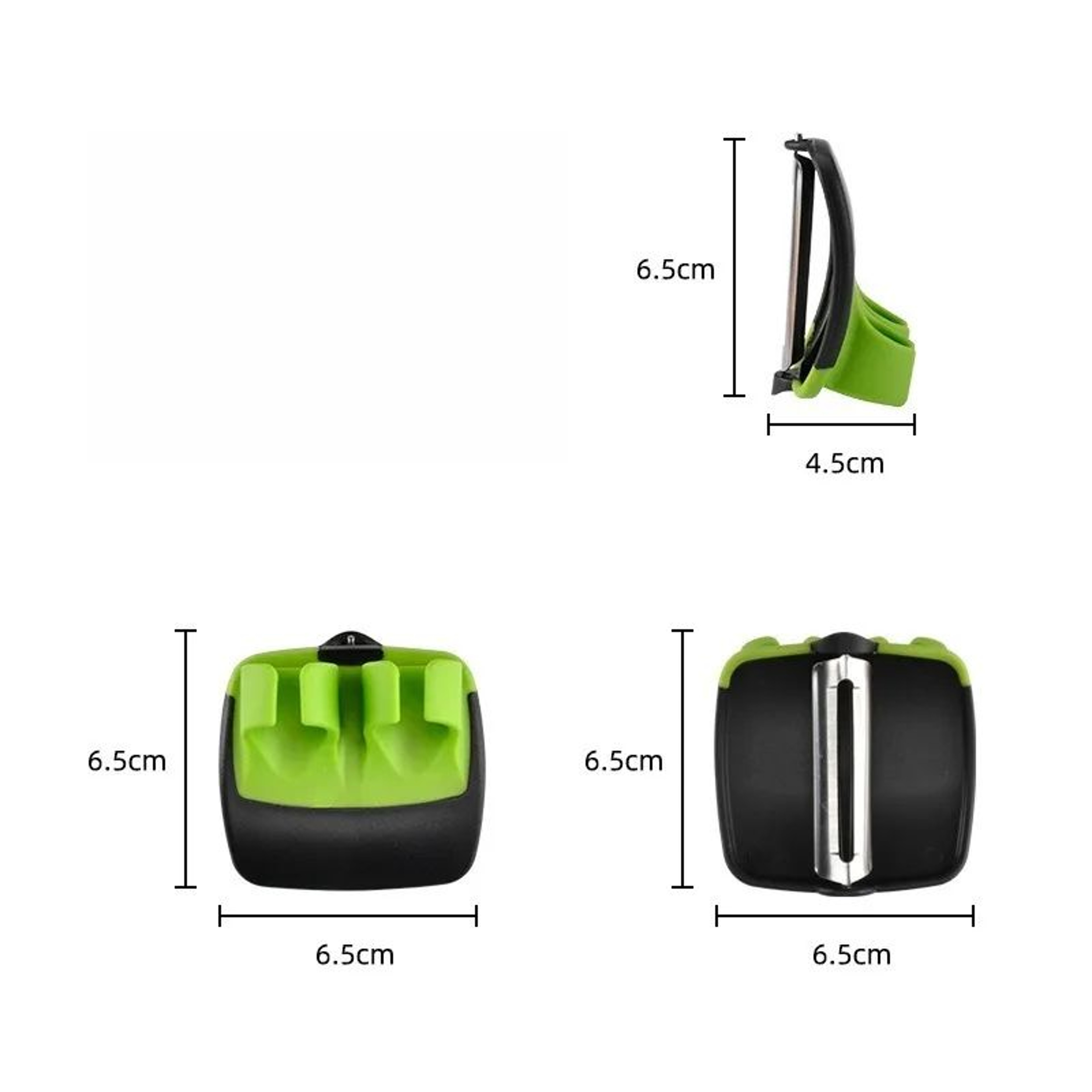 Sharp Vegetable Peeler Non Slip Grip Portable Kitchen And Camping Tool 6