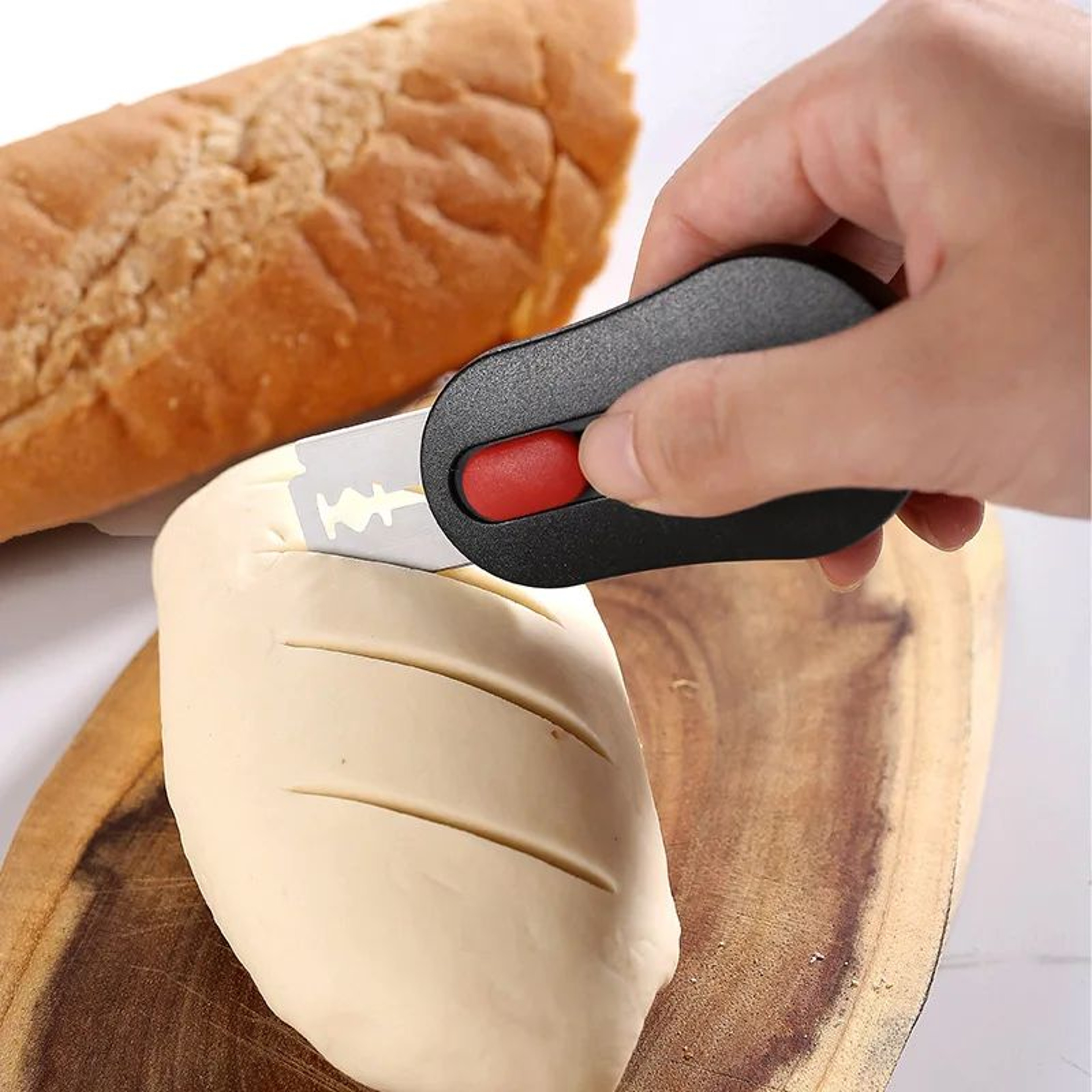 Sourdough Bread Scoring Knife Set With Replaceable Blades Dough Cutter Kit 4