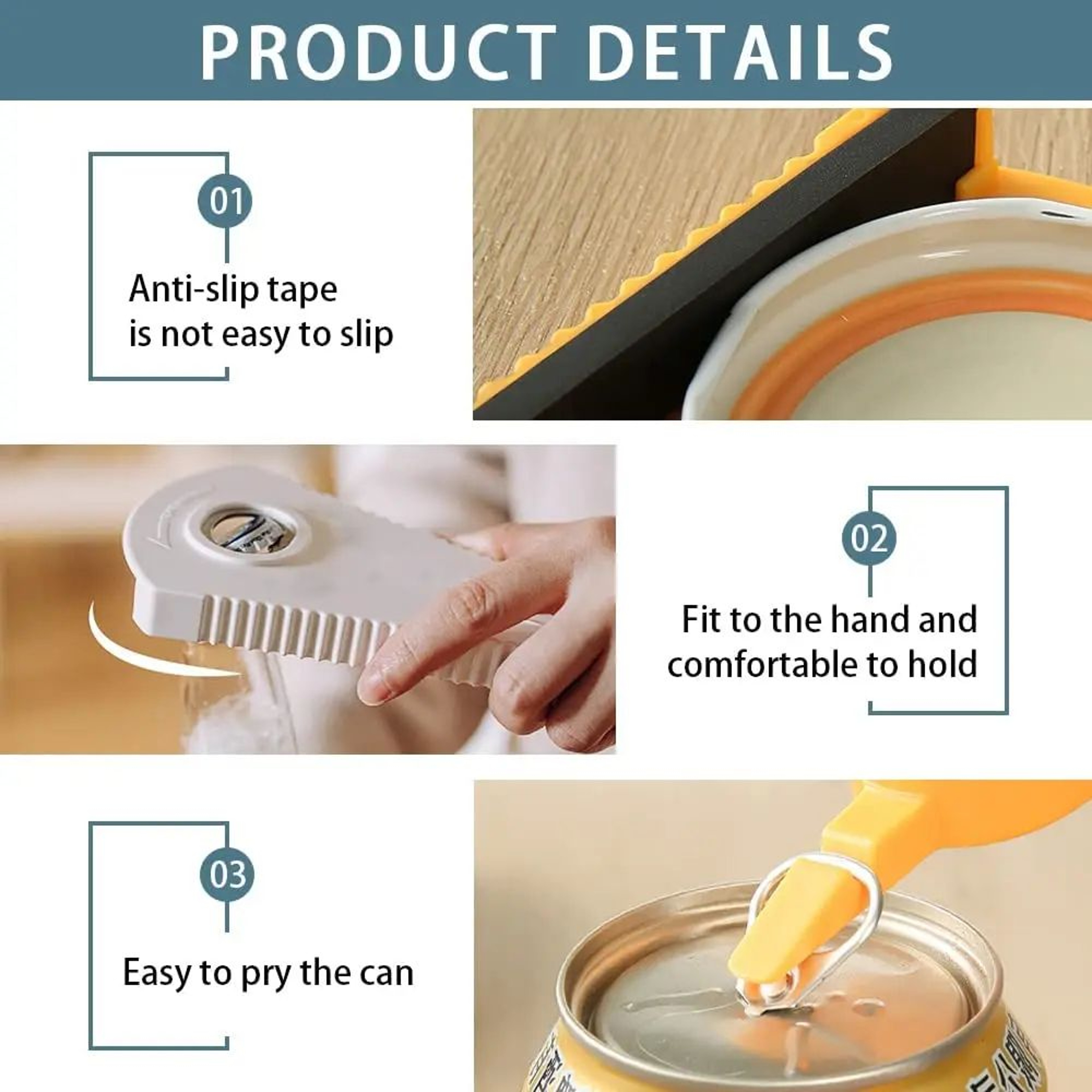 Multifunction Can Bottle And Jar Opener Tool 3