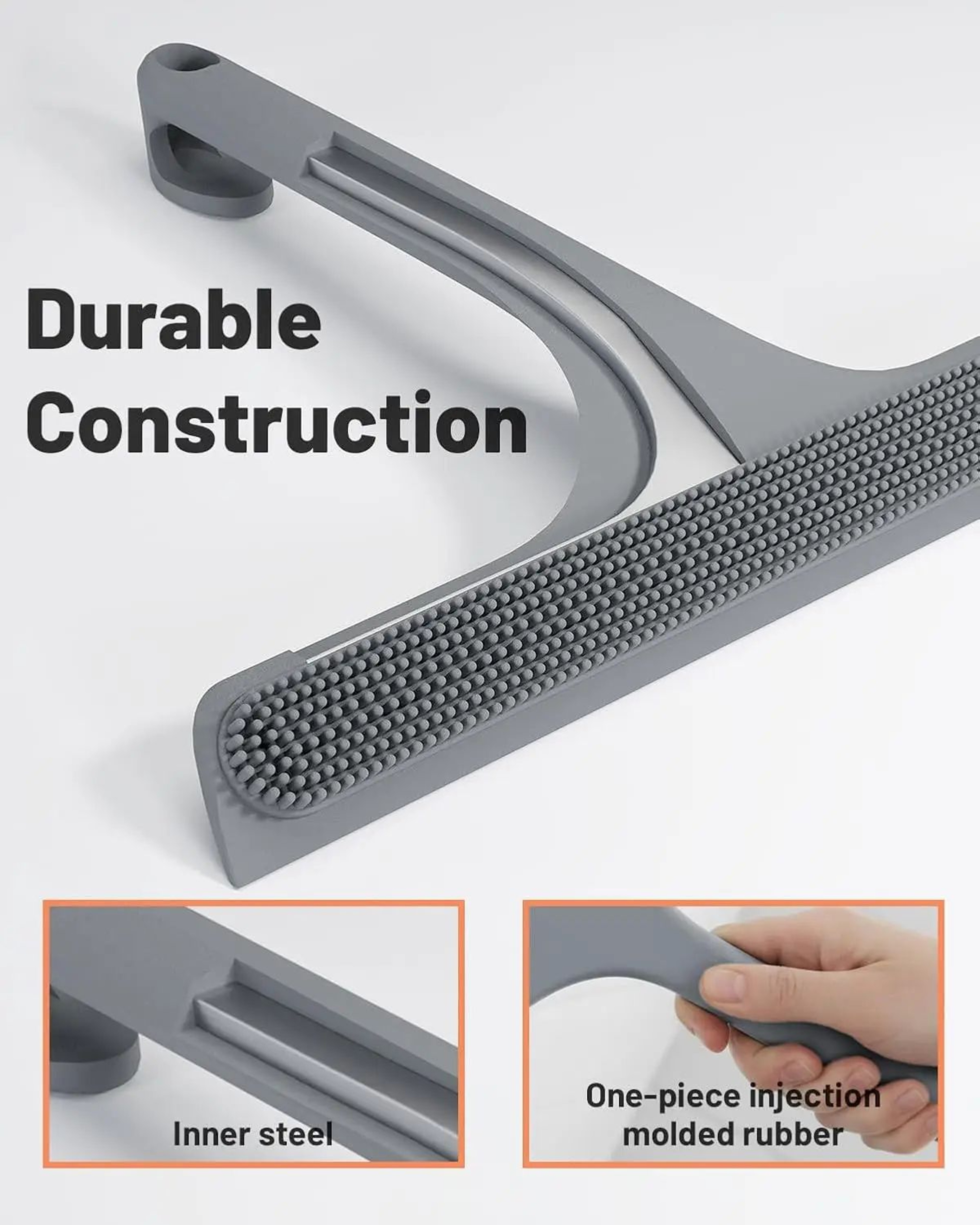 Silicone Shower Squeegee With T Shape Handle 8