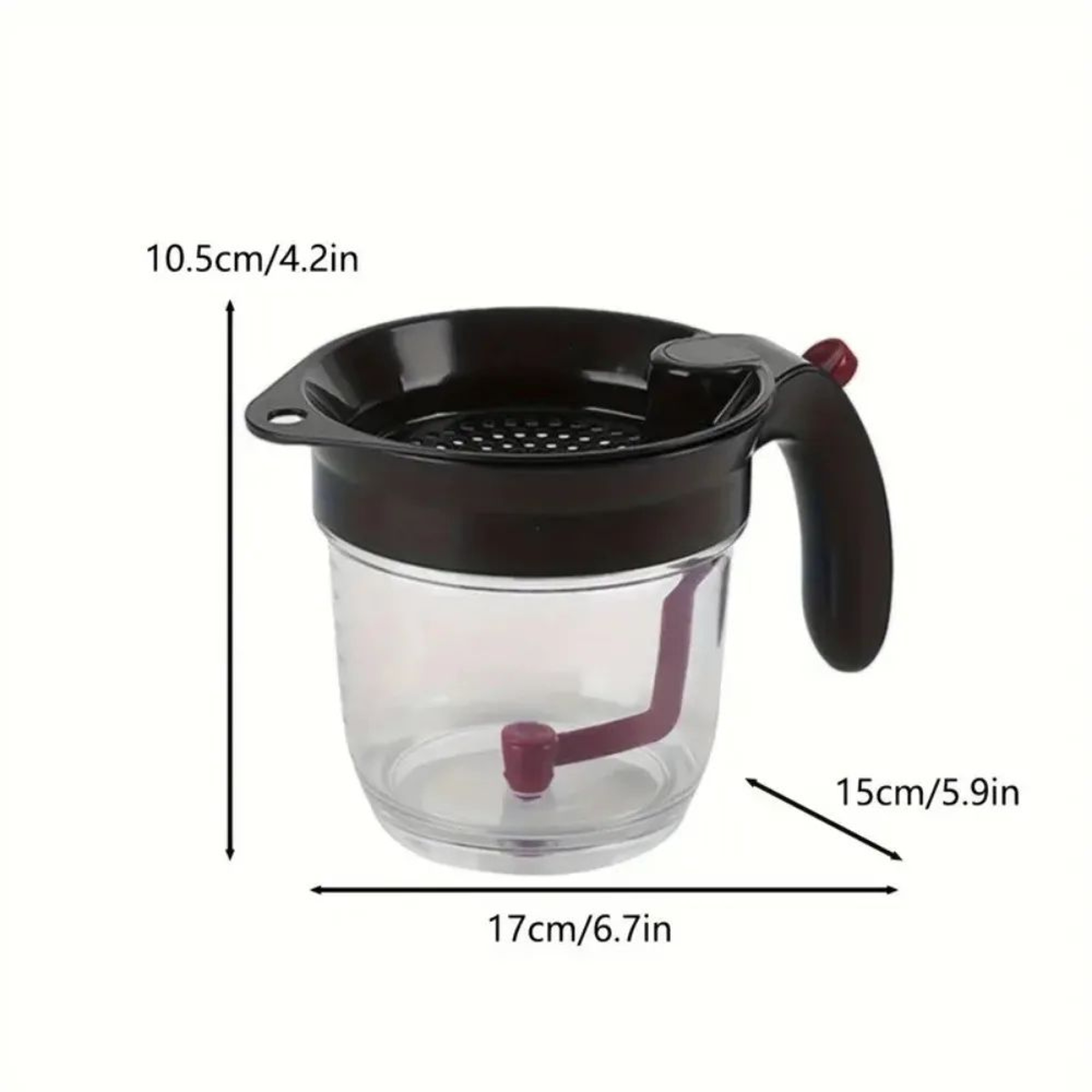 Fat Separator With Bottom Strainer For Grease Separation 4
