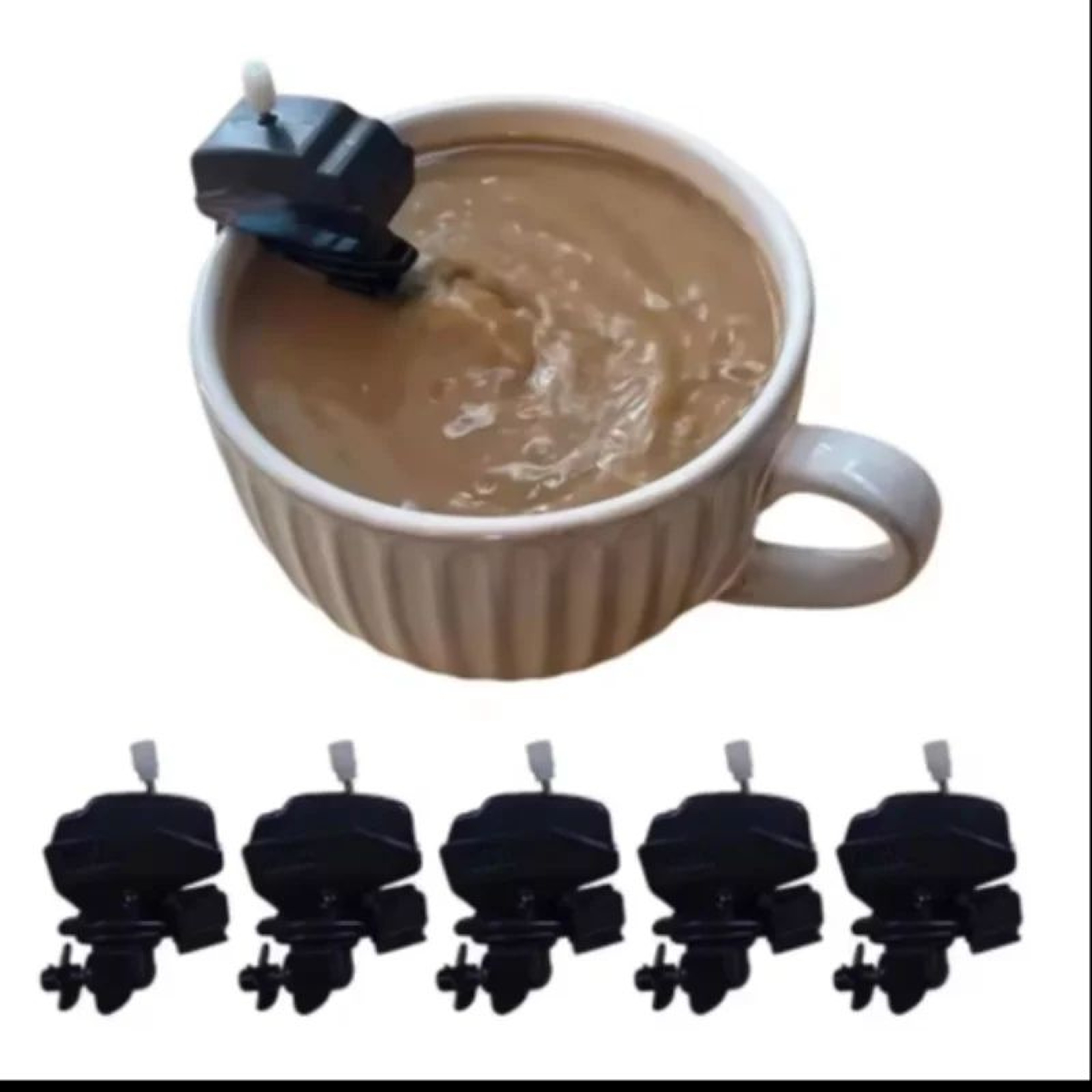 Boat Motor Coffee Stirrer Novelty Drink Mixer 0