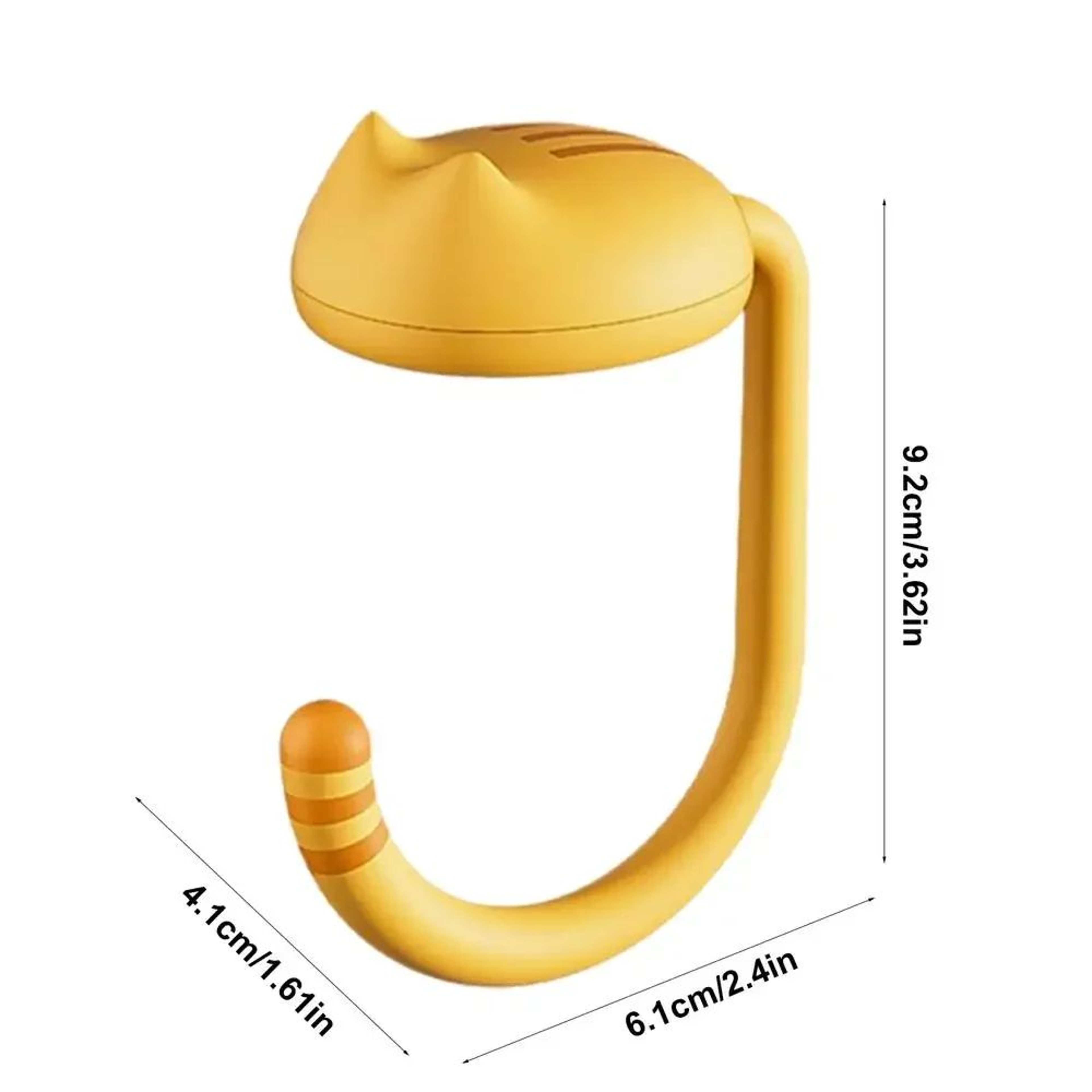 Cute Cat Tail Portable Purse Hook Table Hanger 12
