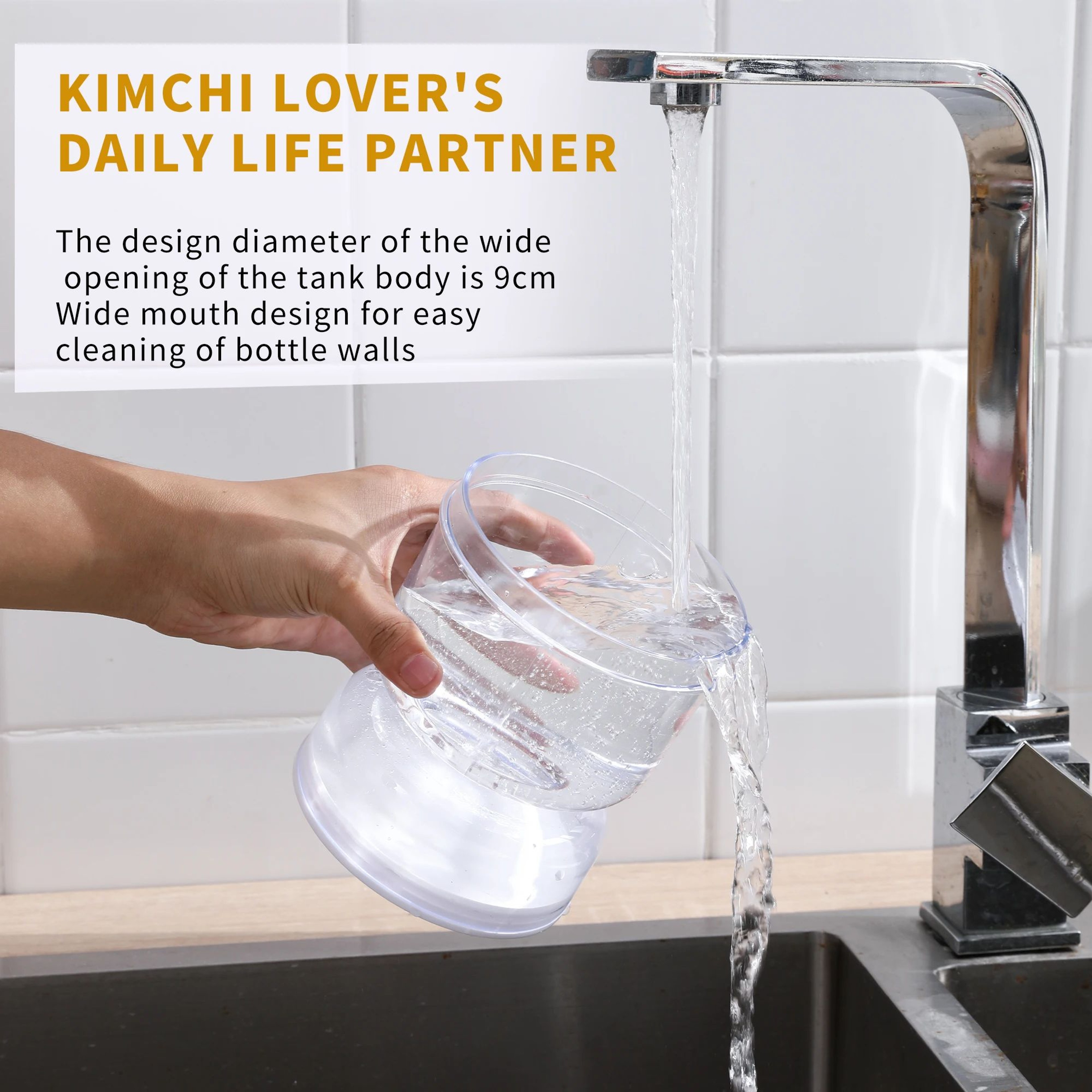 Flip Pickle Jar With Strainer Wet And Dry Separator 11