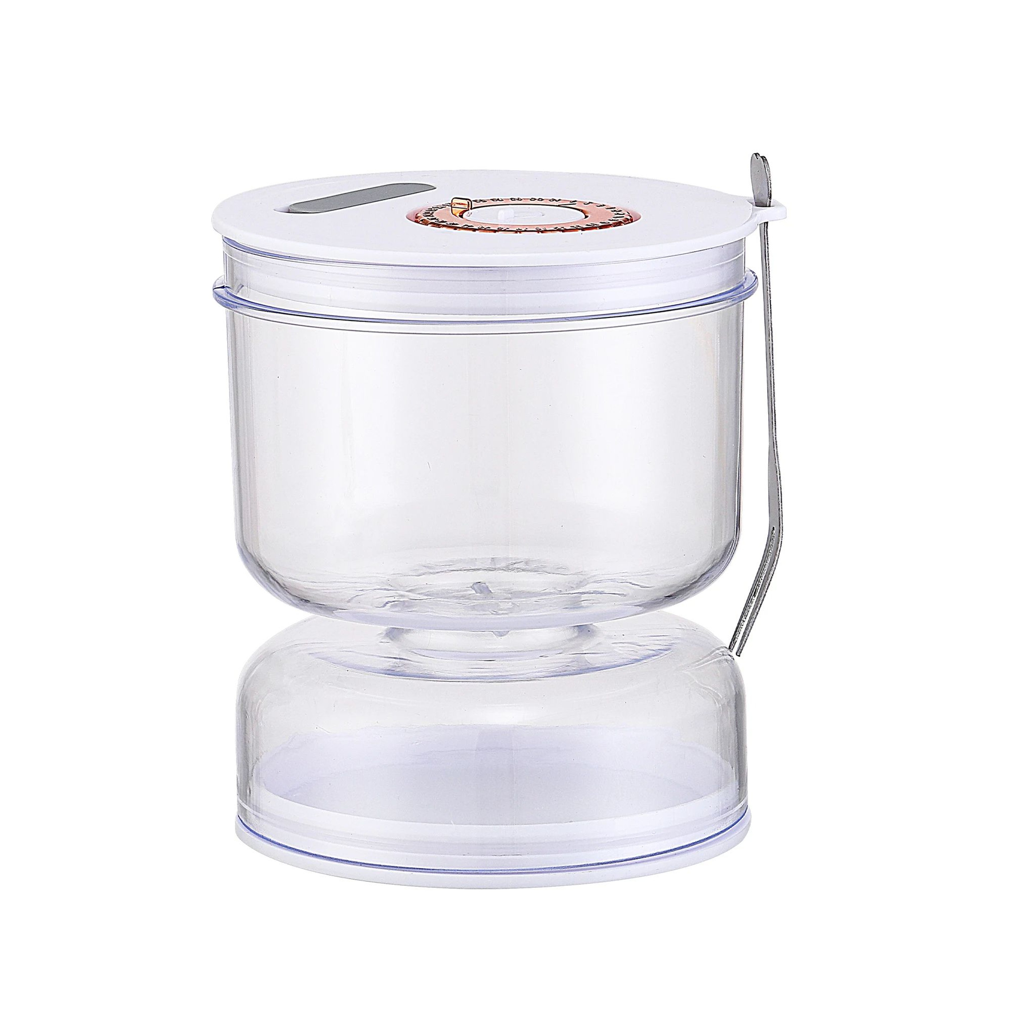 Flip Pickle Jar With Strainer Wet And Dry Separator 12