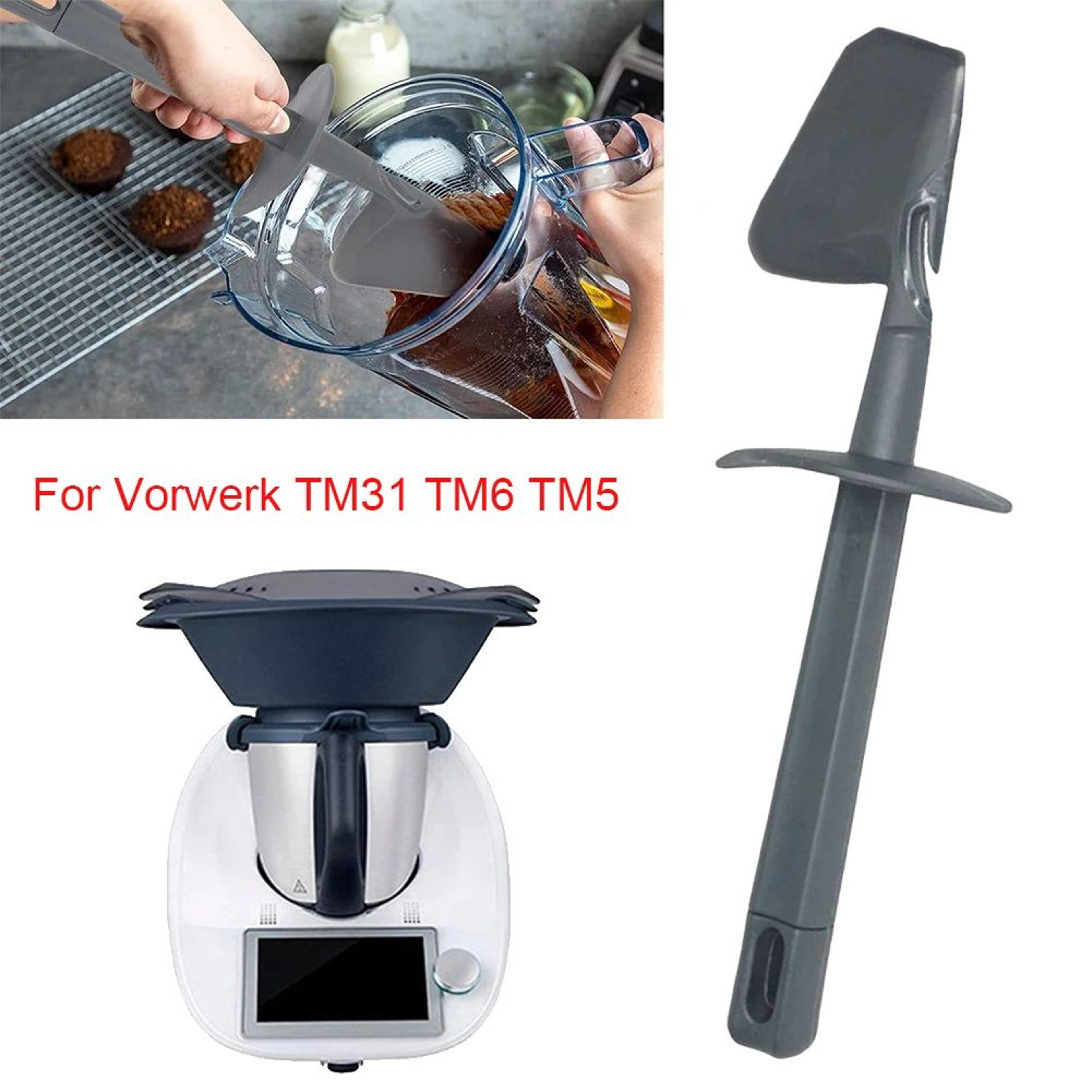 Universal Dough Scraper Spatula For Food Processor 4