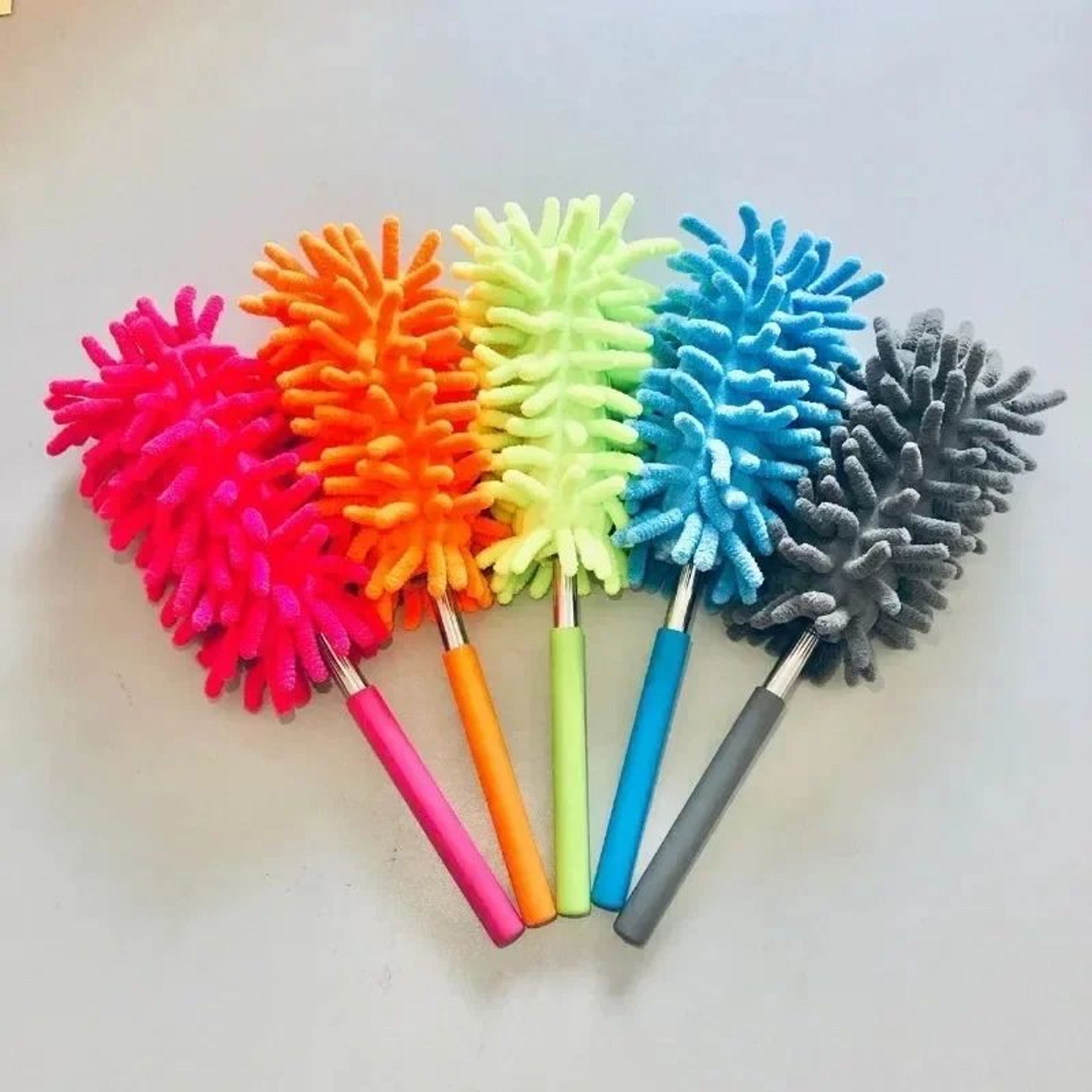 Mini Telescopic Stainless Steel Dust Duster 3