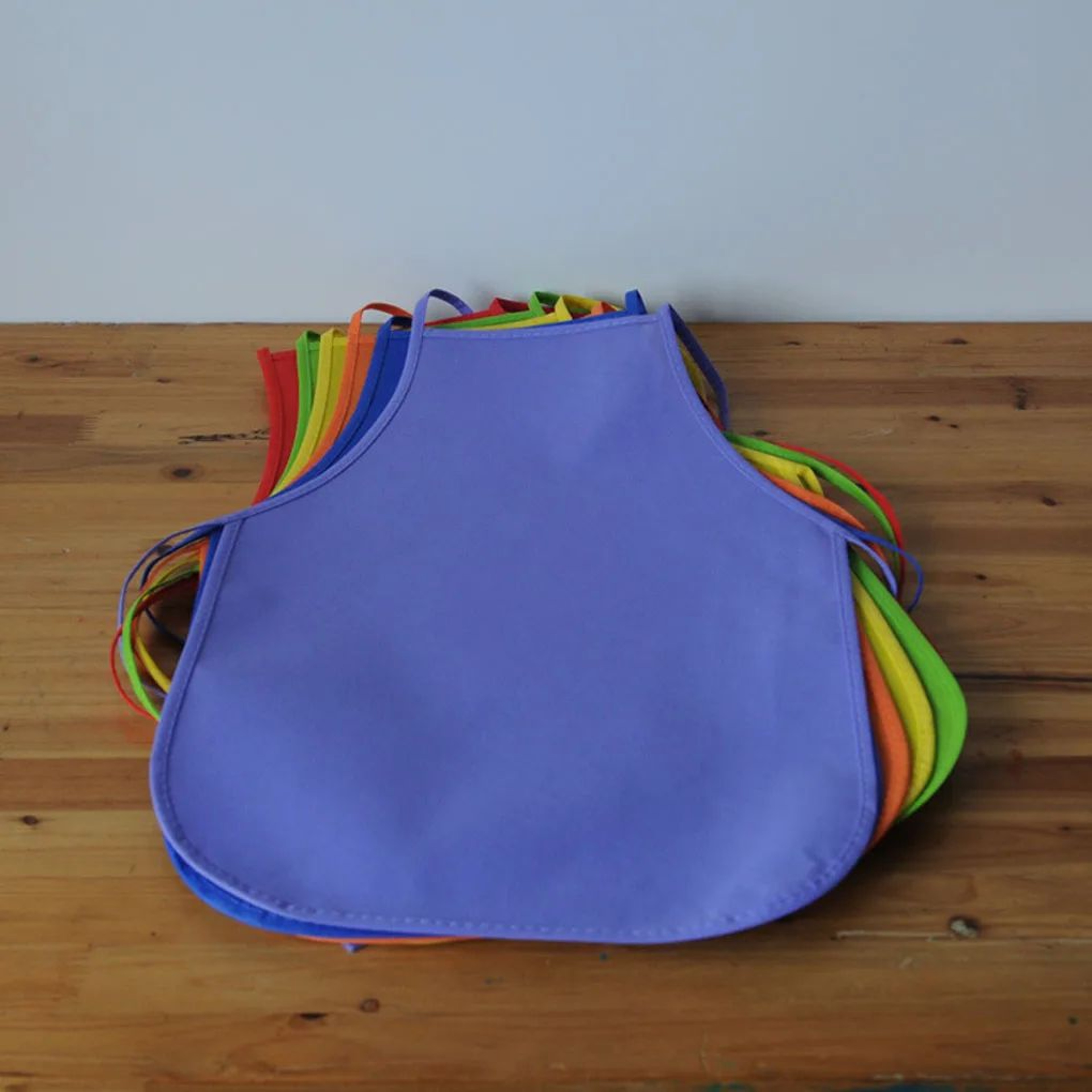 Kids Colorful Waterproof Aprons Set For Art Activities 3