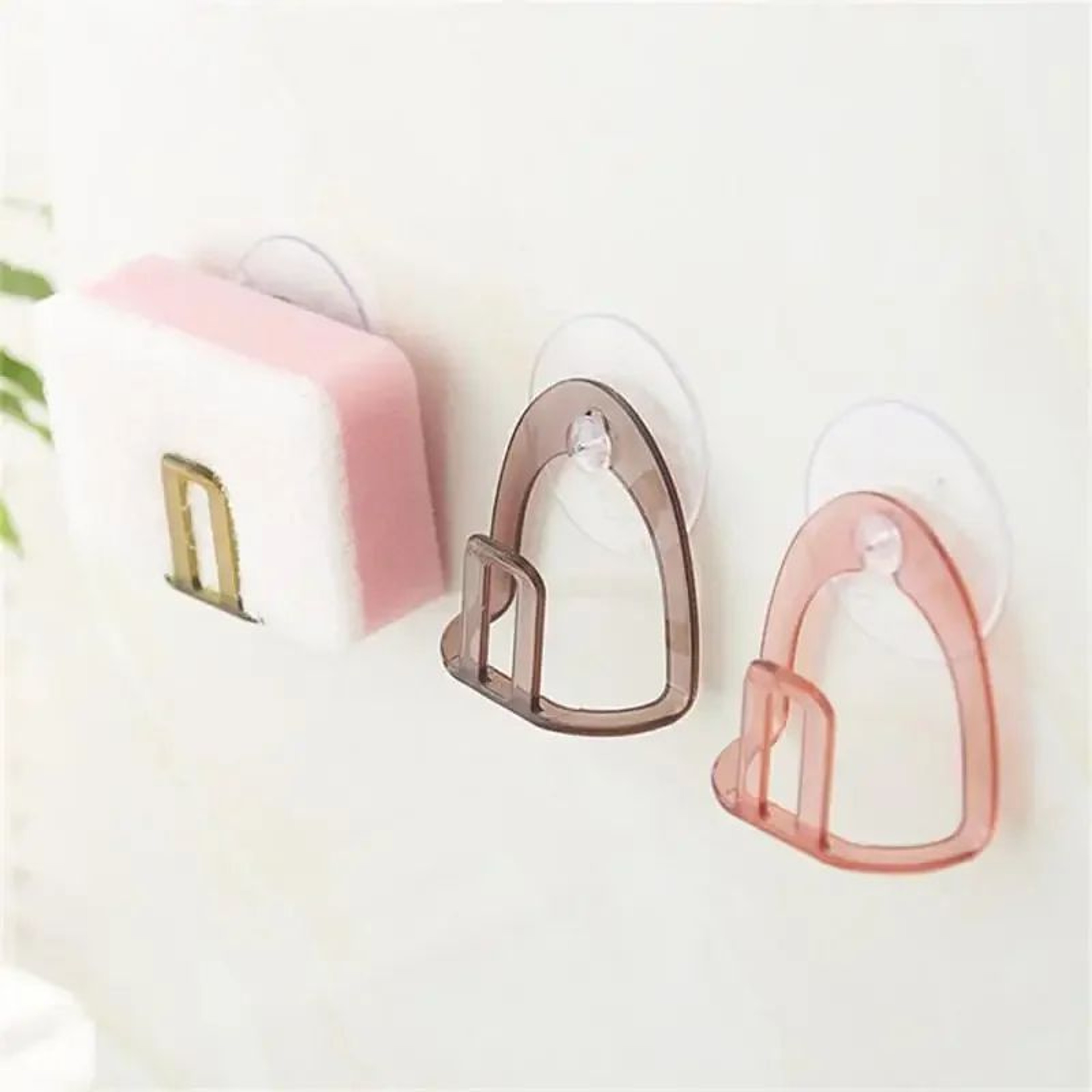 Suction Cup Sink Sponge Holder Kitchen Drain Rack 0
