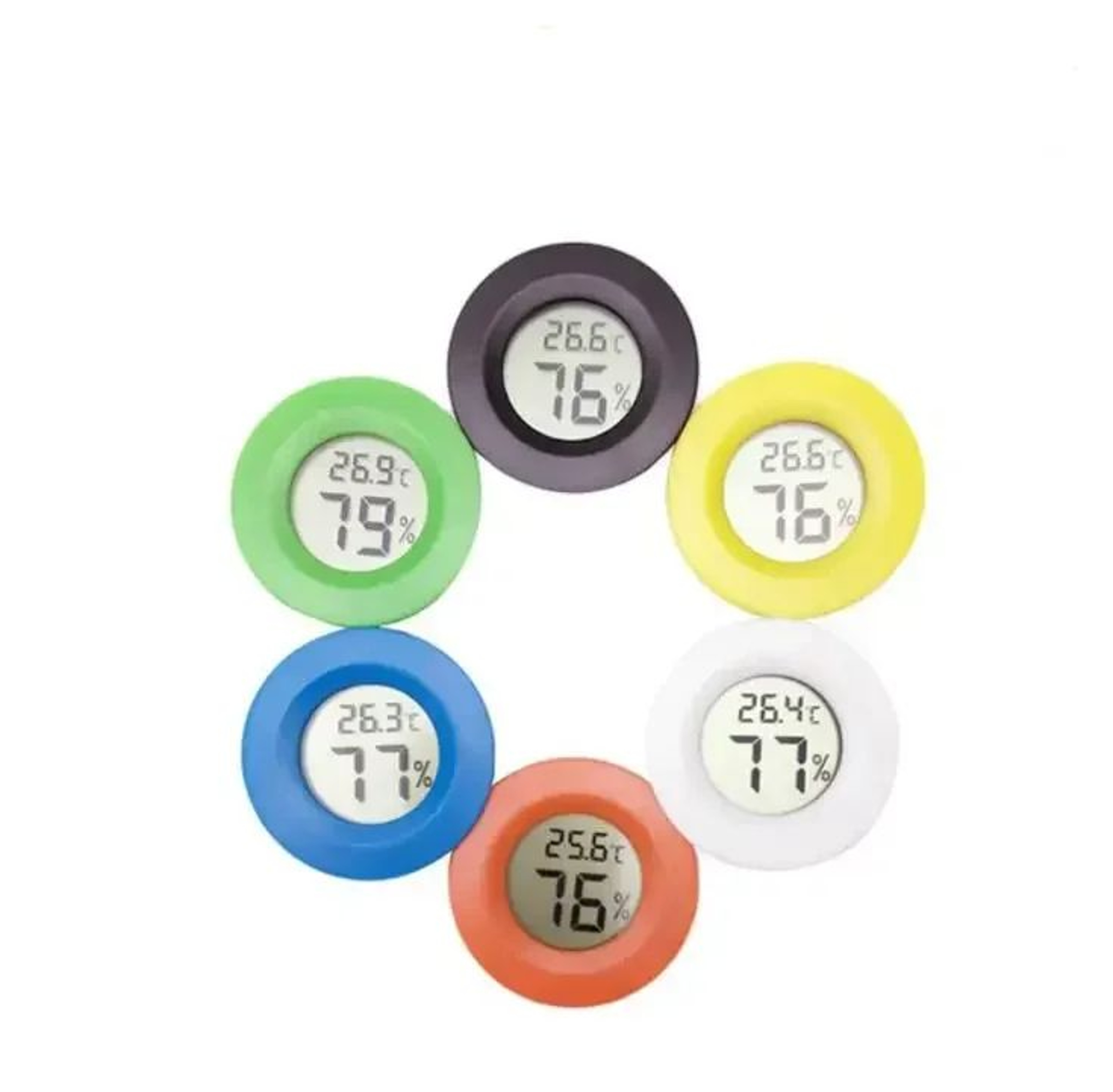 Mini Digital Thermometer Hygrometer For Sauna And Freezer 0