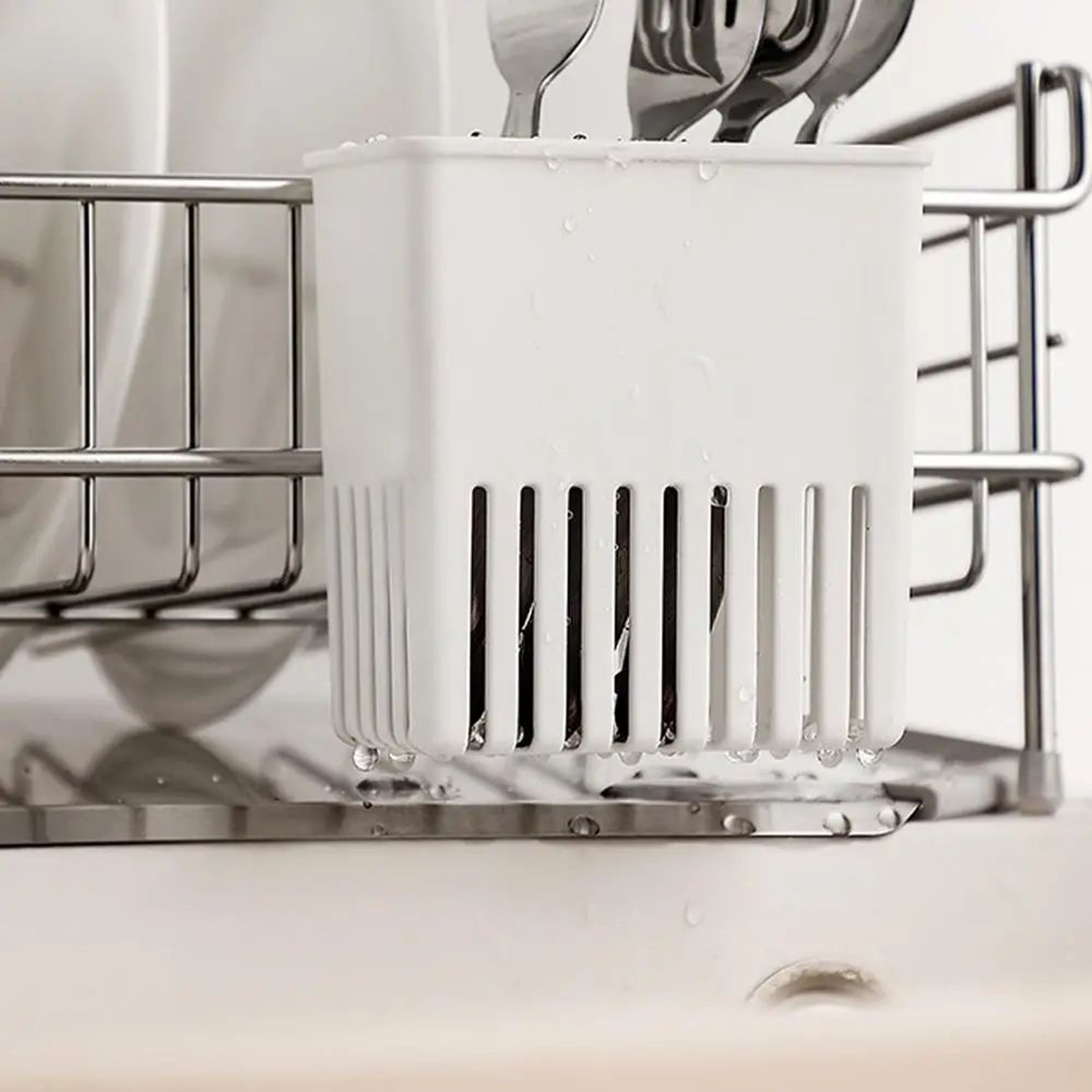 Multifunction Cutlery Holder And Chopstick Drain Rack 12
